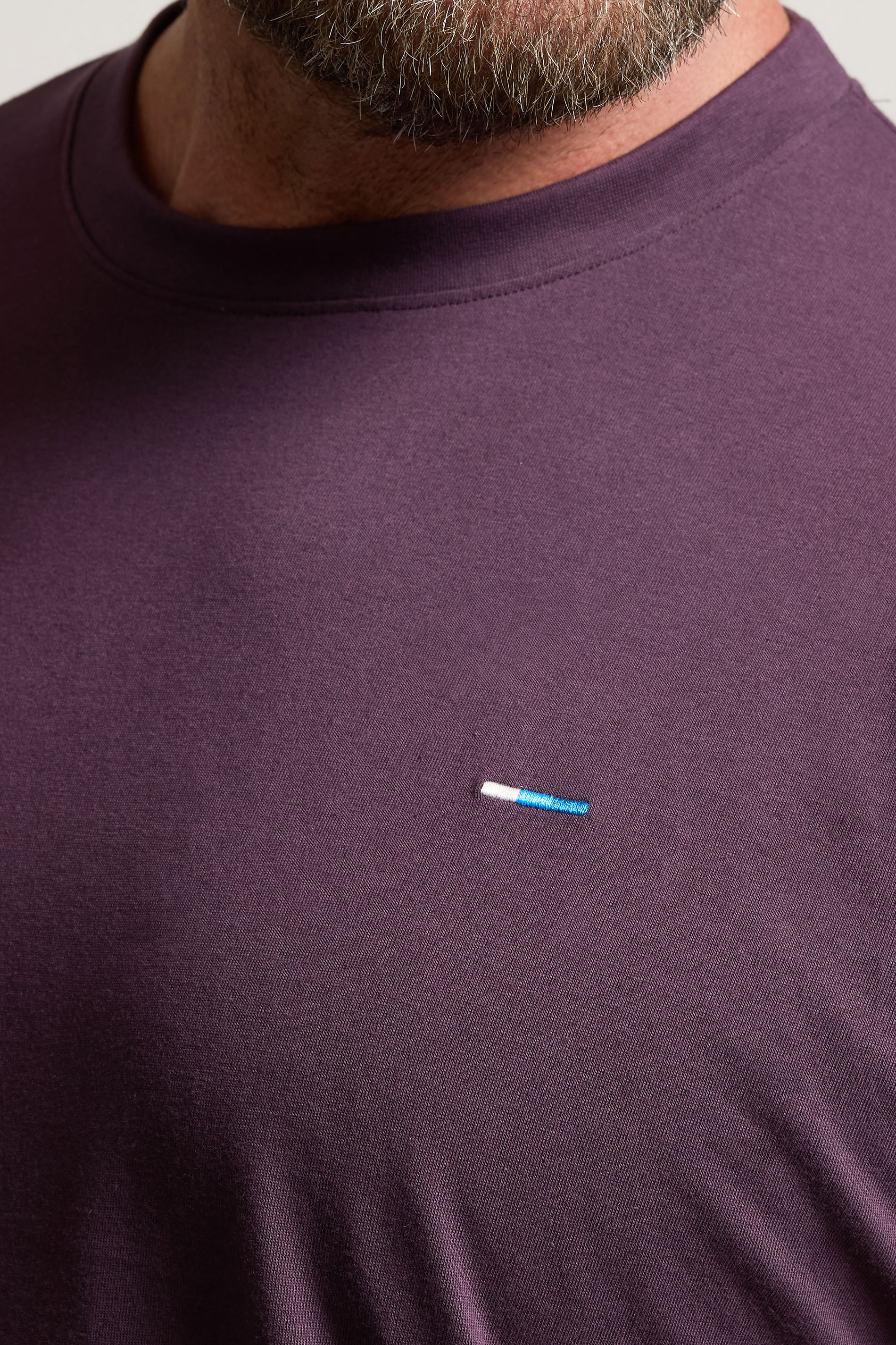 BadRhino Big & Tall Dark Purple Extra Long Core T-Shirt | BadRhino 4