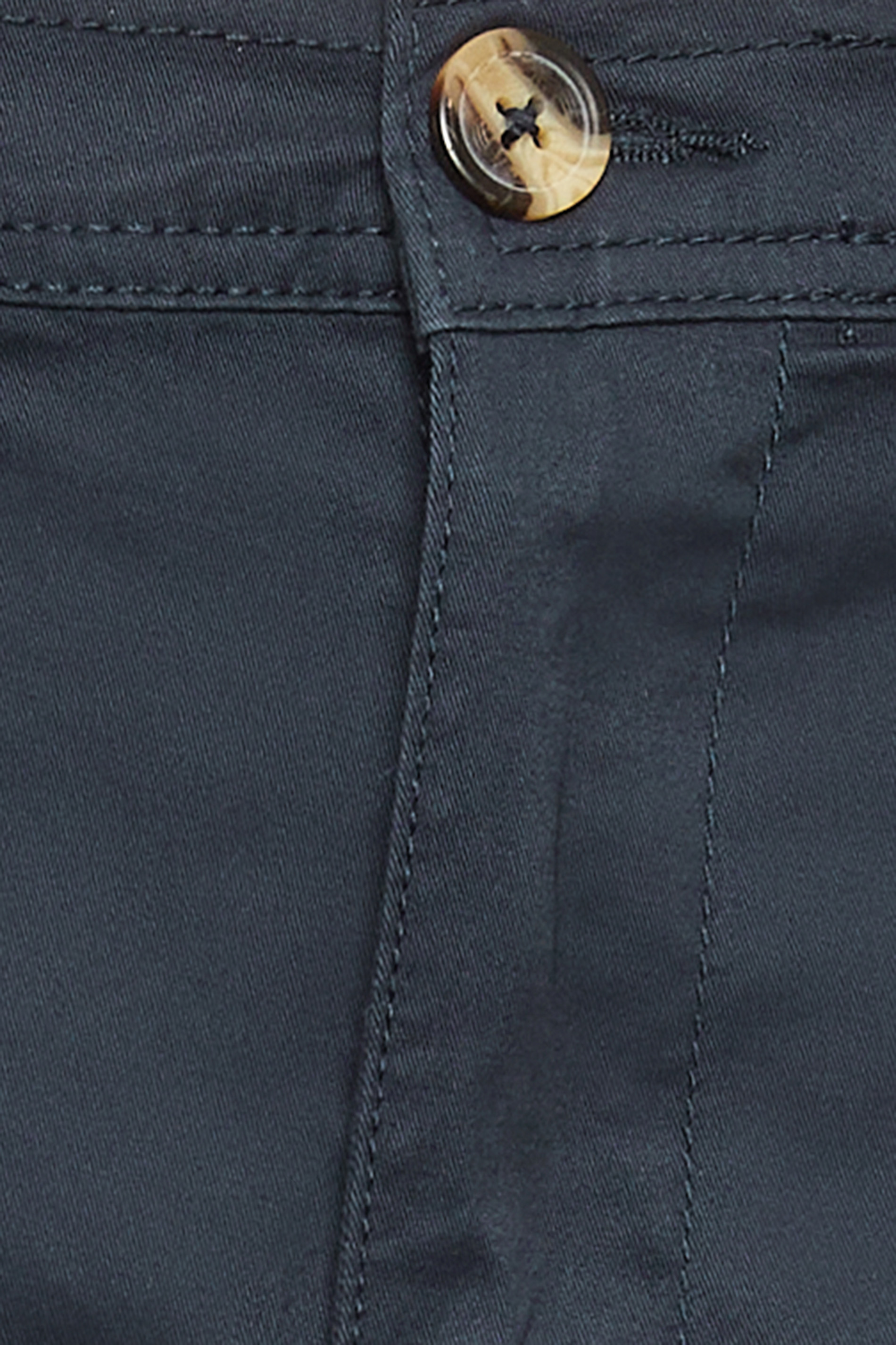 D555 Big & Tall Navy Blue Elasticated Internal Drawcord Waist Shorts | BadRhino 5