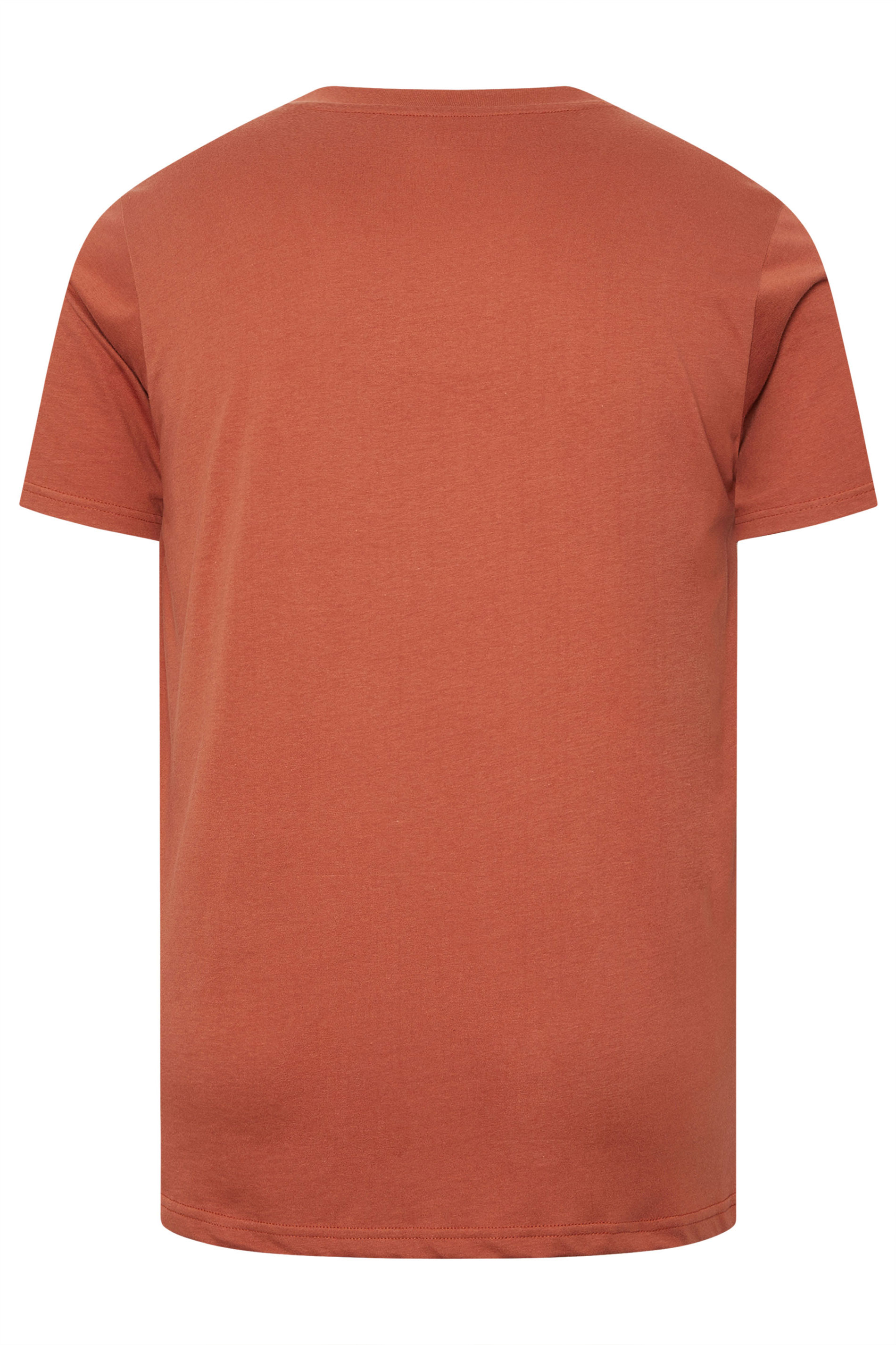 BadRhino Big & Tall Clay Orange Extra Long Core T-Shirt | BadRhino 6