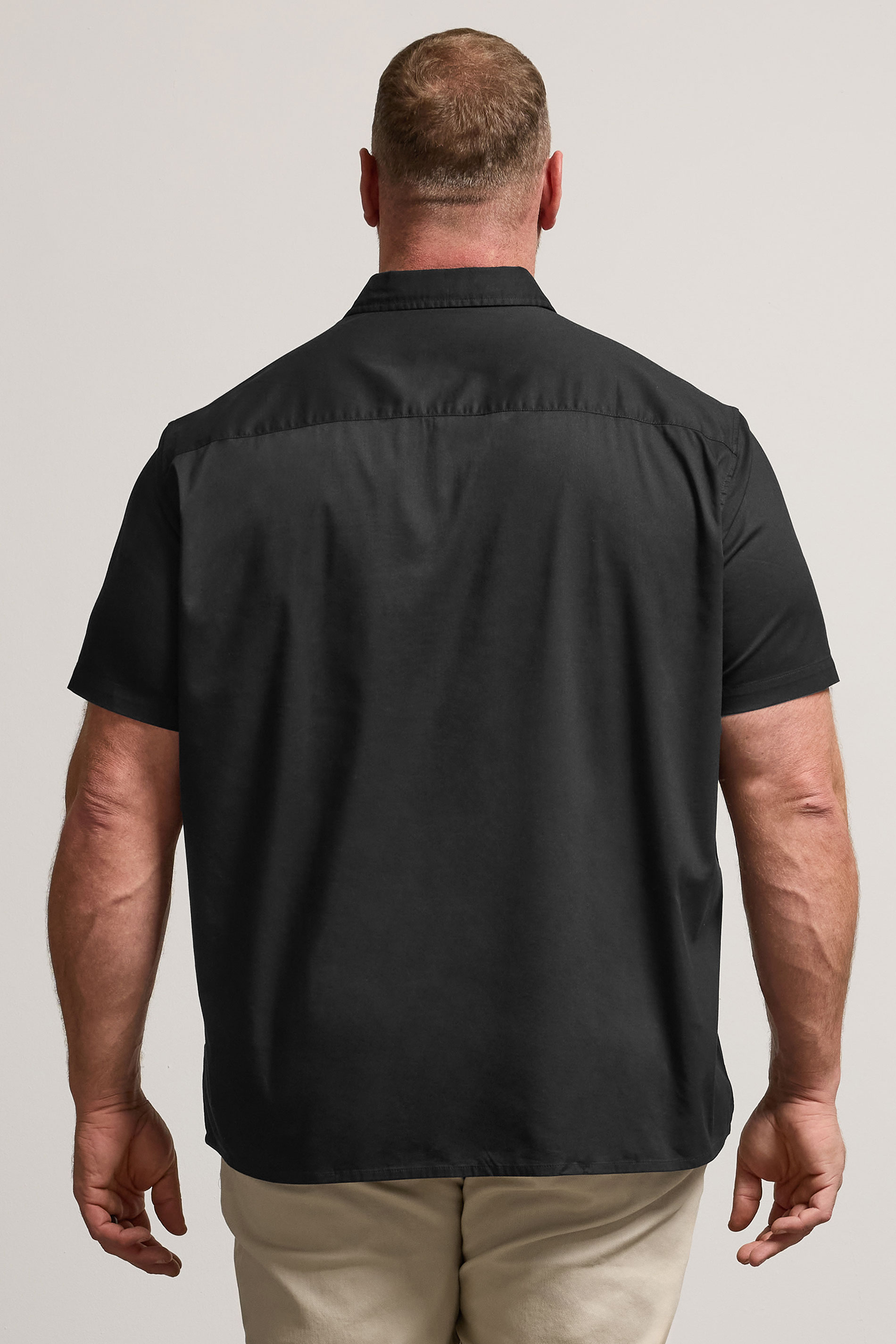 BadRhino Big & Tall Black Short Sleeve Shirt 3
