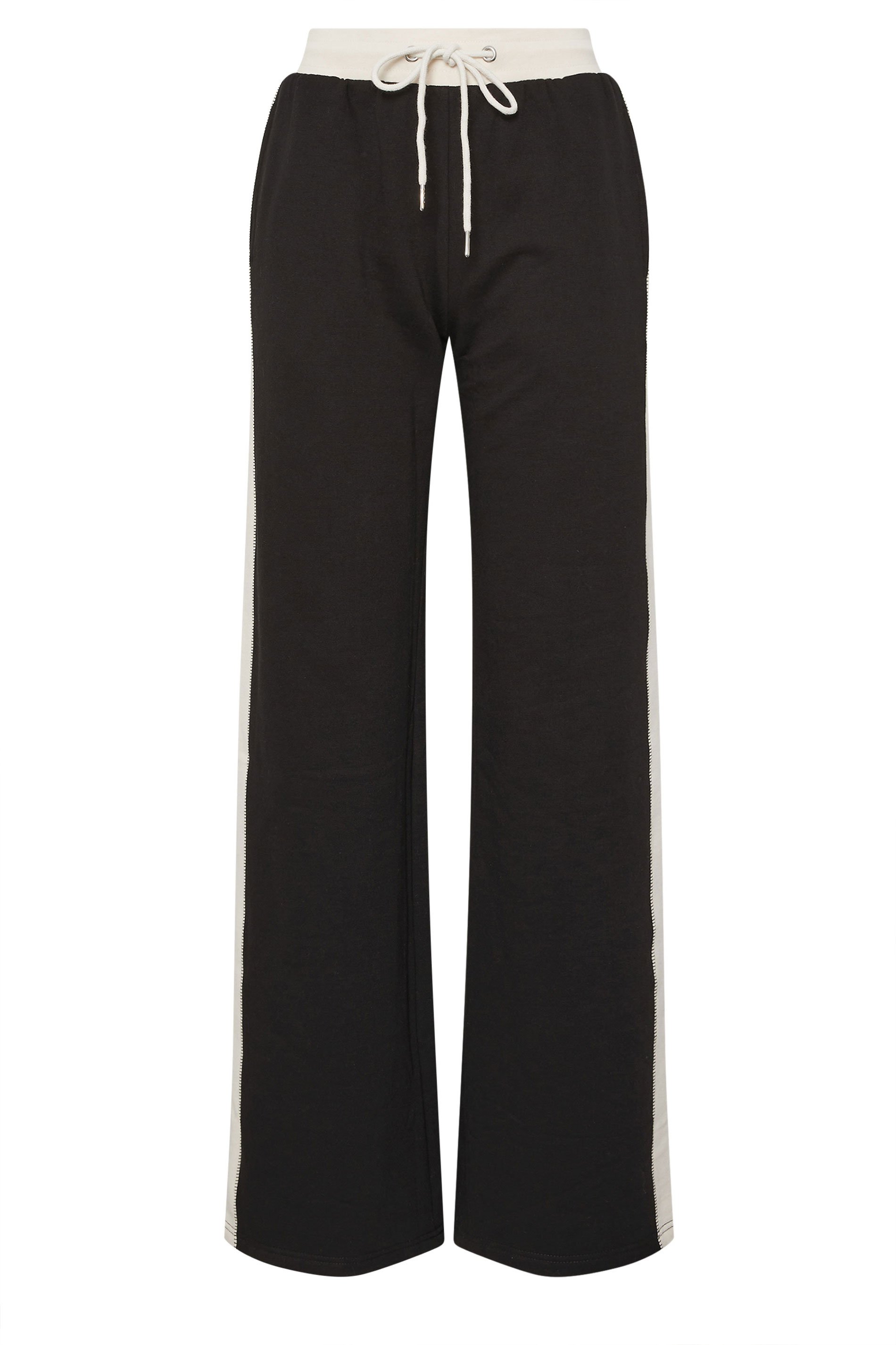 LTS Tall Black Contrast Stripe Jogger | Long Tall Sally 6