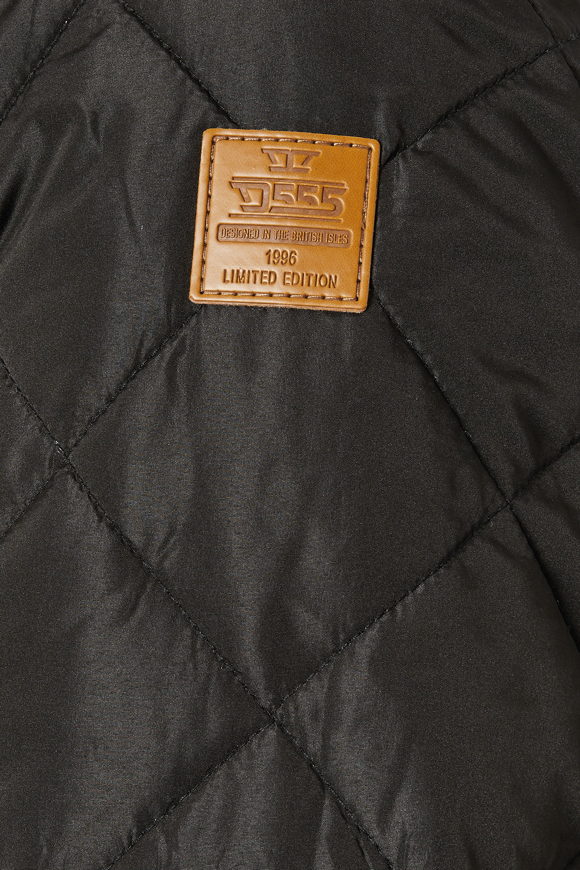 D555 Big & Tall Black Quilted Jacket | BadRhino 5