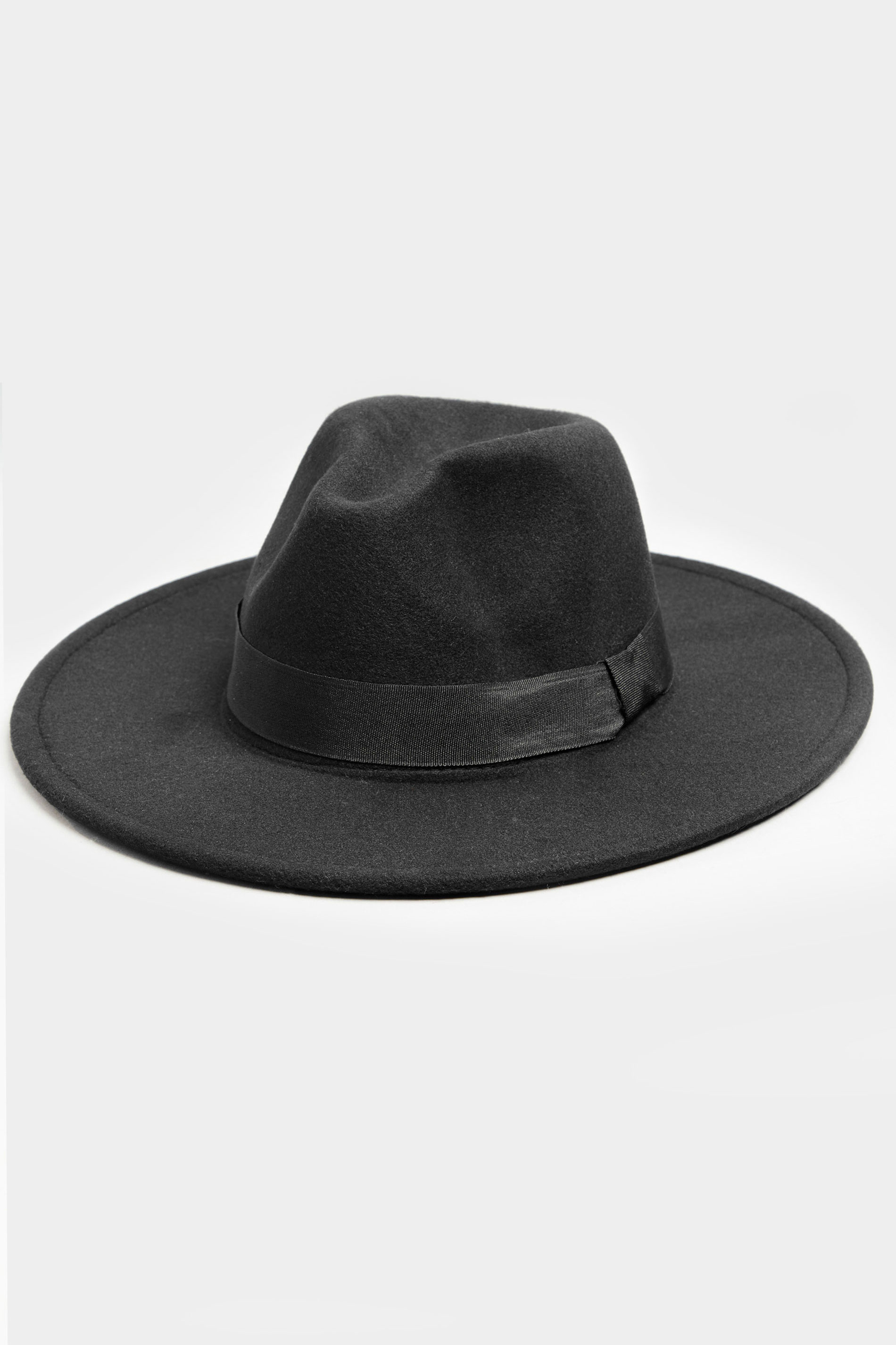 Black Fedora Hat | Yours Clothing 2