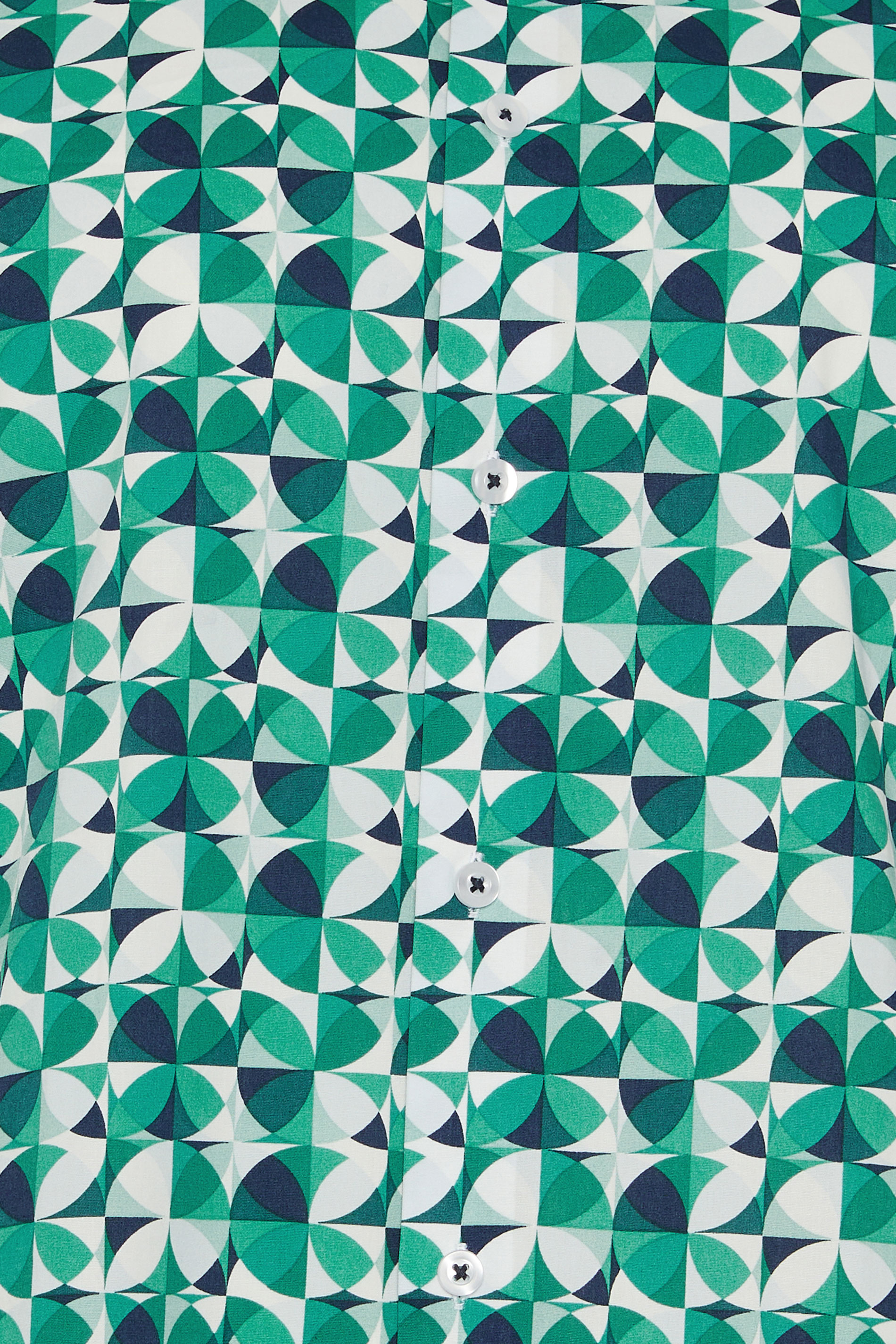 BadRhino Tailoring Big & Tall Green Premium Geometric Long Sleeve Shirt | BadRhino 7