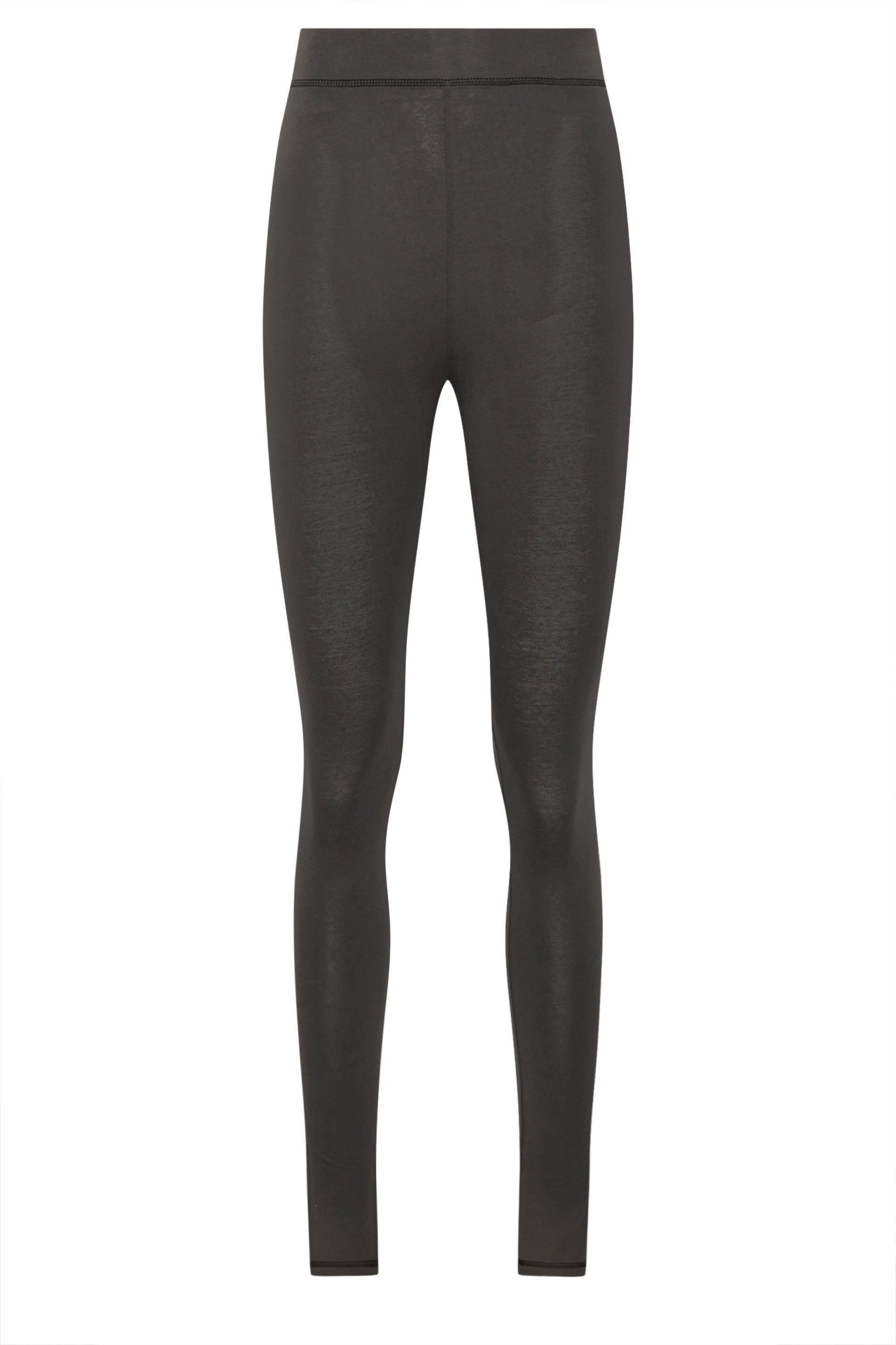 LTS Tall 2 PACK Black & Grey Contrast Stitch Leggings | Long Tall Sally 9