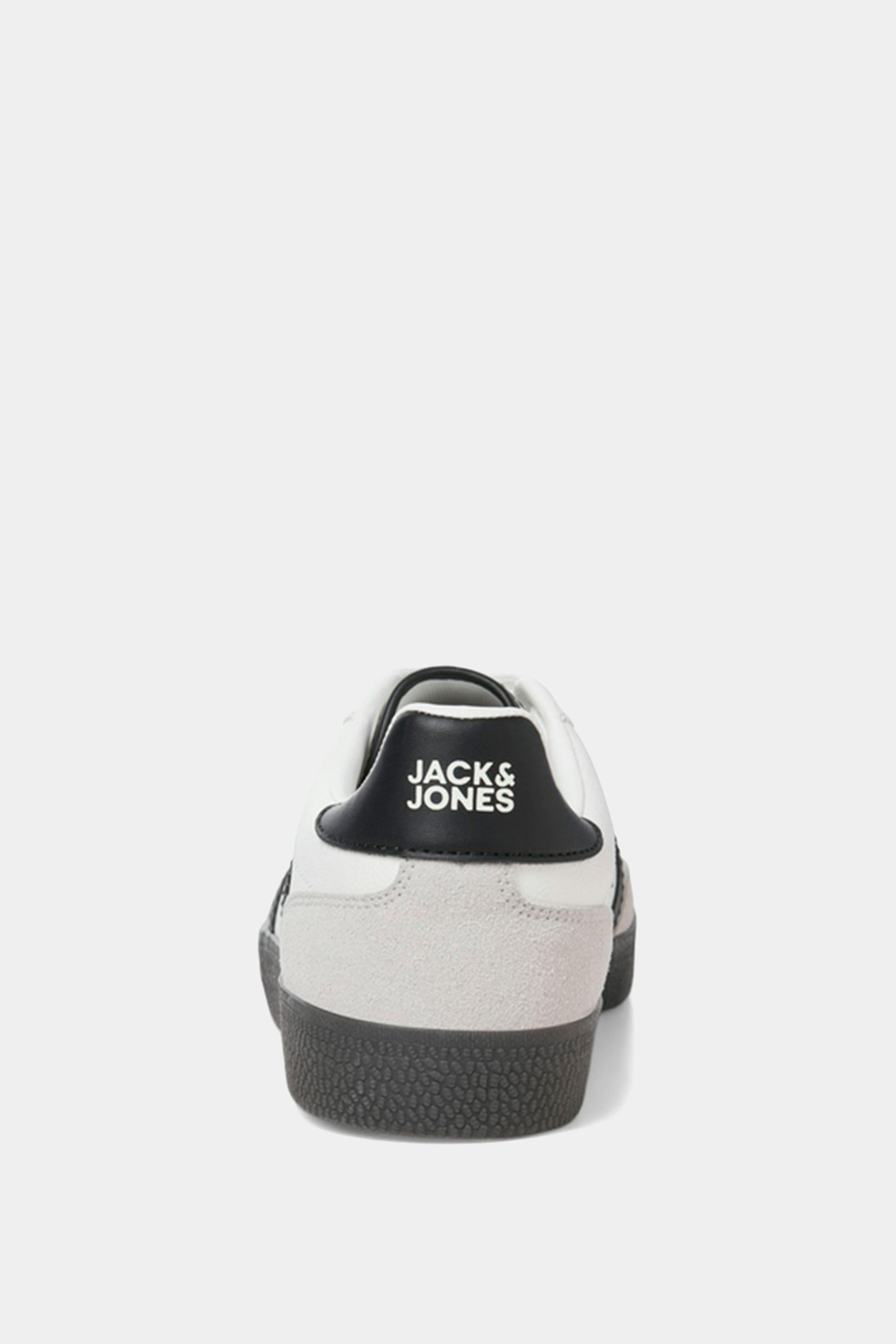 JACK & JONES Bright White PU Trainers | BadRhino 4