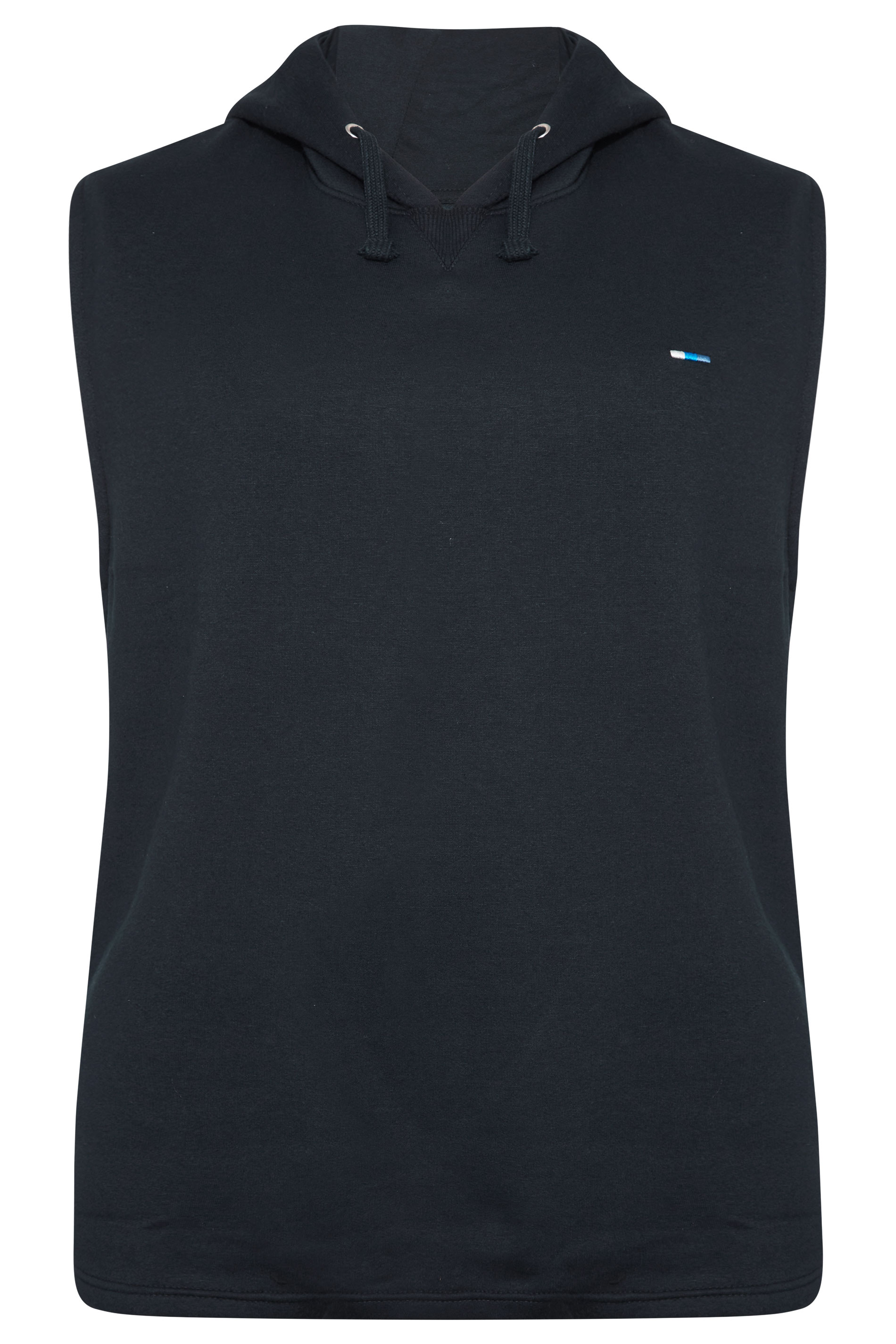 BadRhino Navy Blue Essential Sleeveless Hoodie | BadRhino 4
