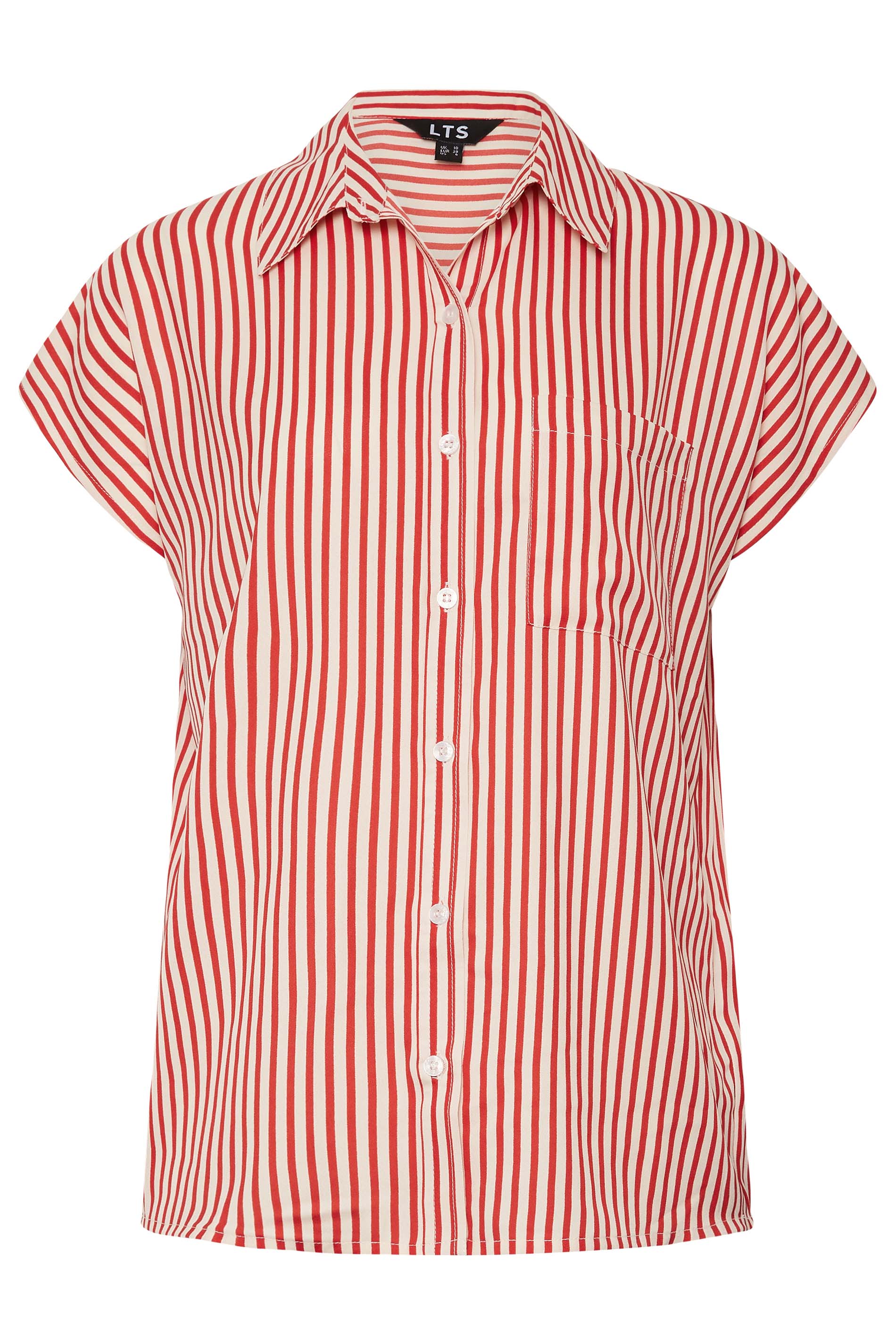トップス TIE.ME button up T-shirt-RED LTS Tall Women's Red
