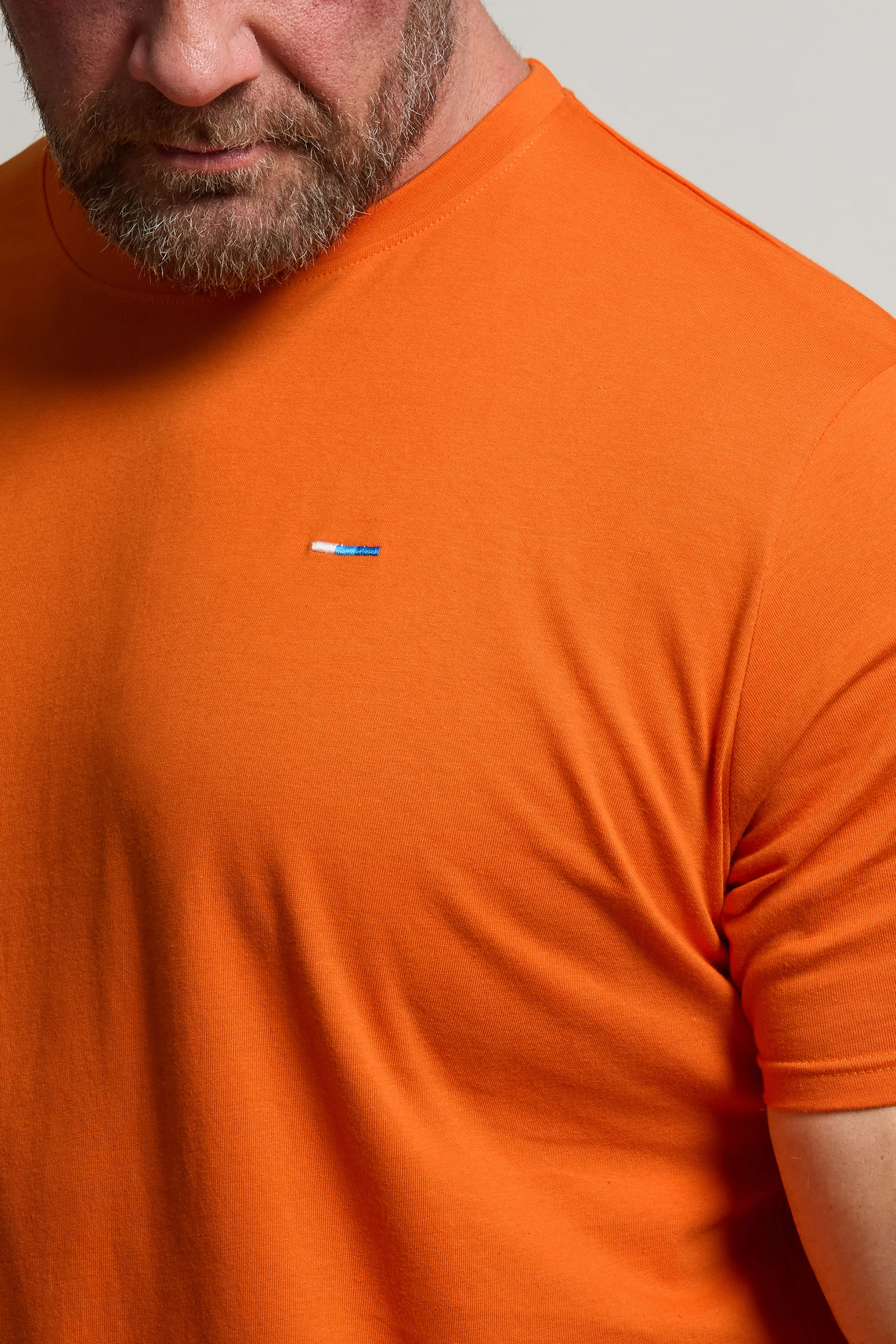 BadRhino Big & Tall Pumpkin Orange Core T-Shirt | BadRhino 5