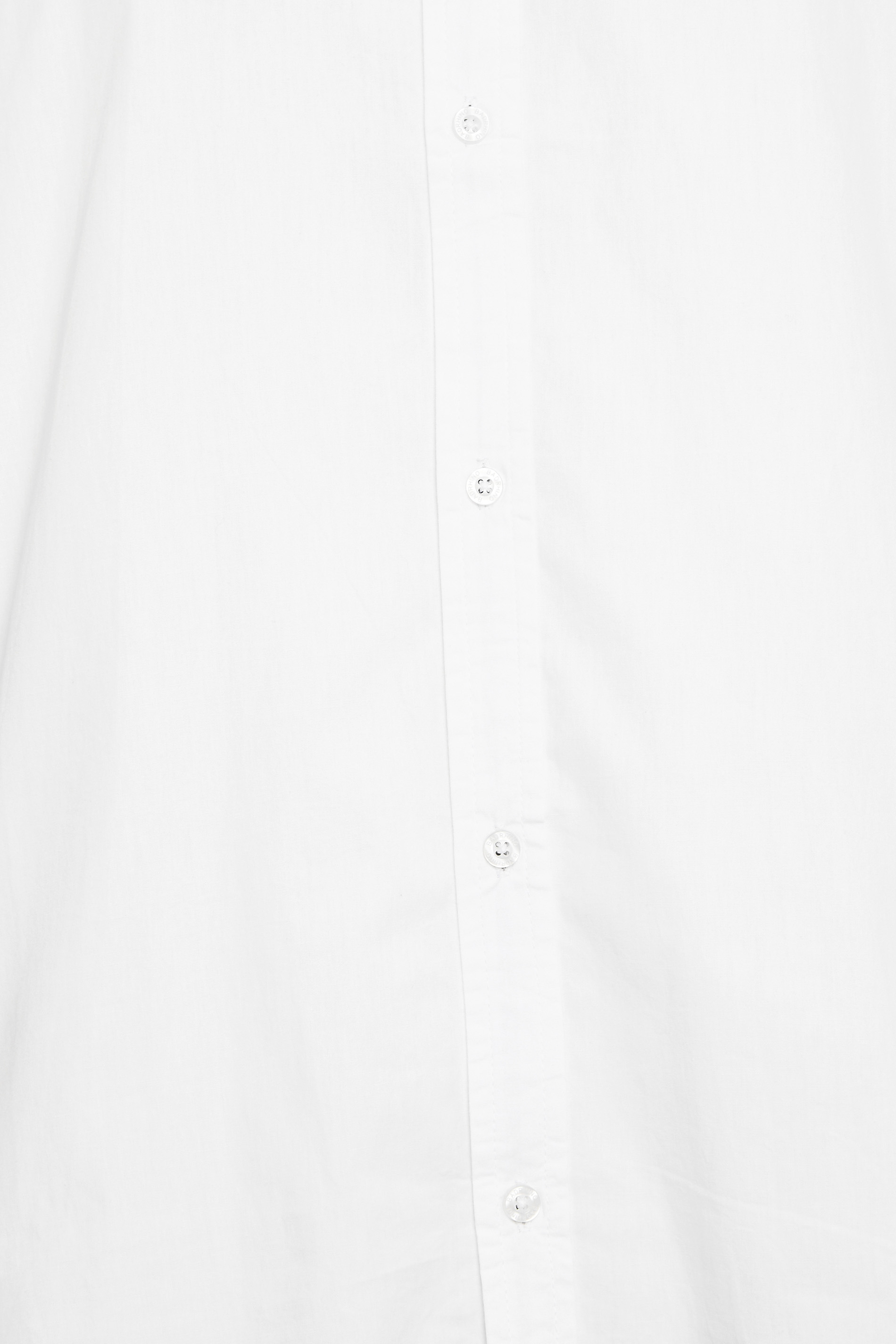 BadRhino Big & Tall White Poplin Shirt | BadRhino 5
