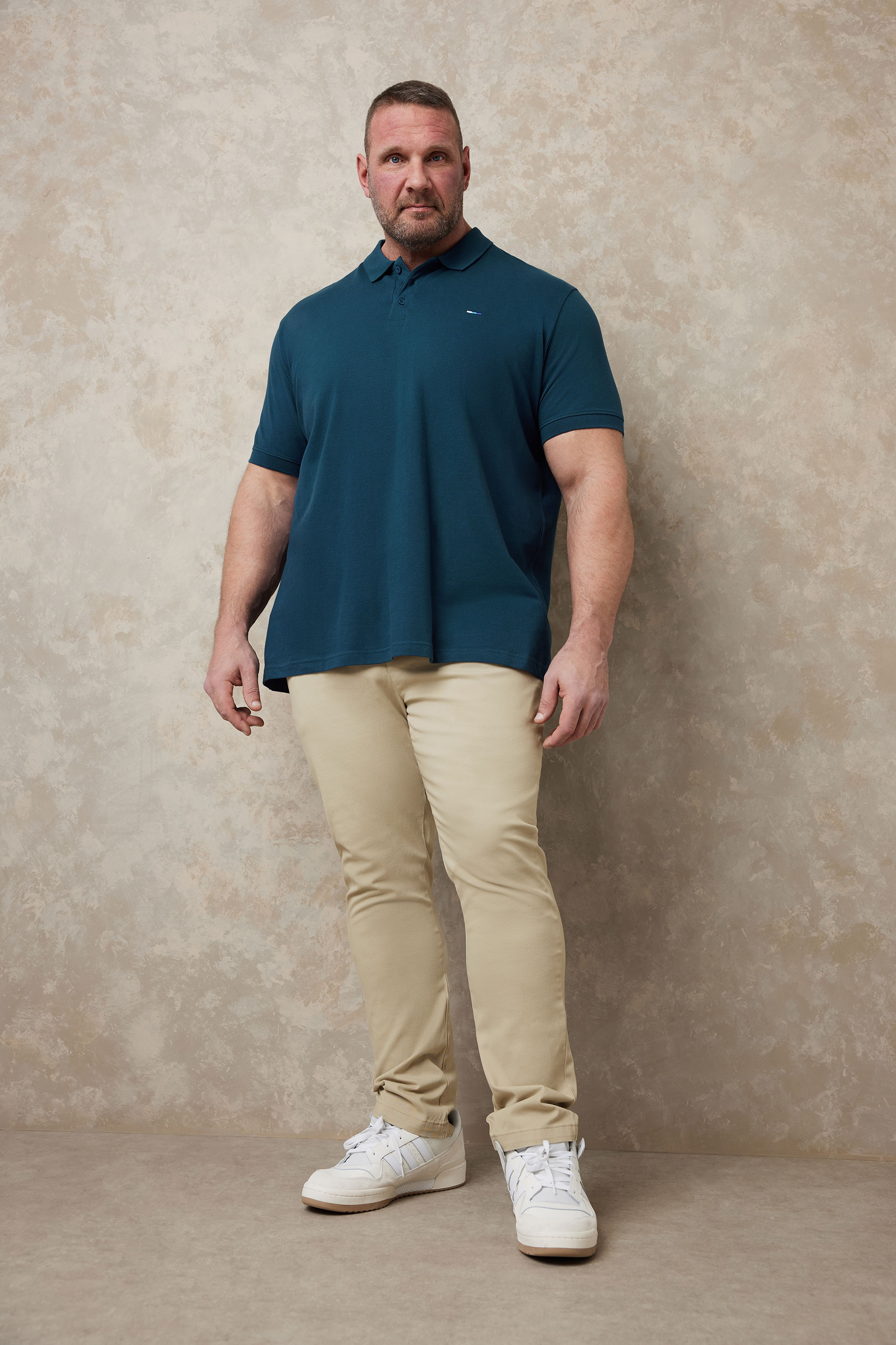 BadRhino Big & Tall 5 PACK Navy Blue & Light Blue Polo Shirts | BadRhino 6