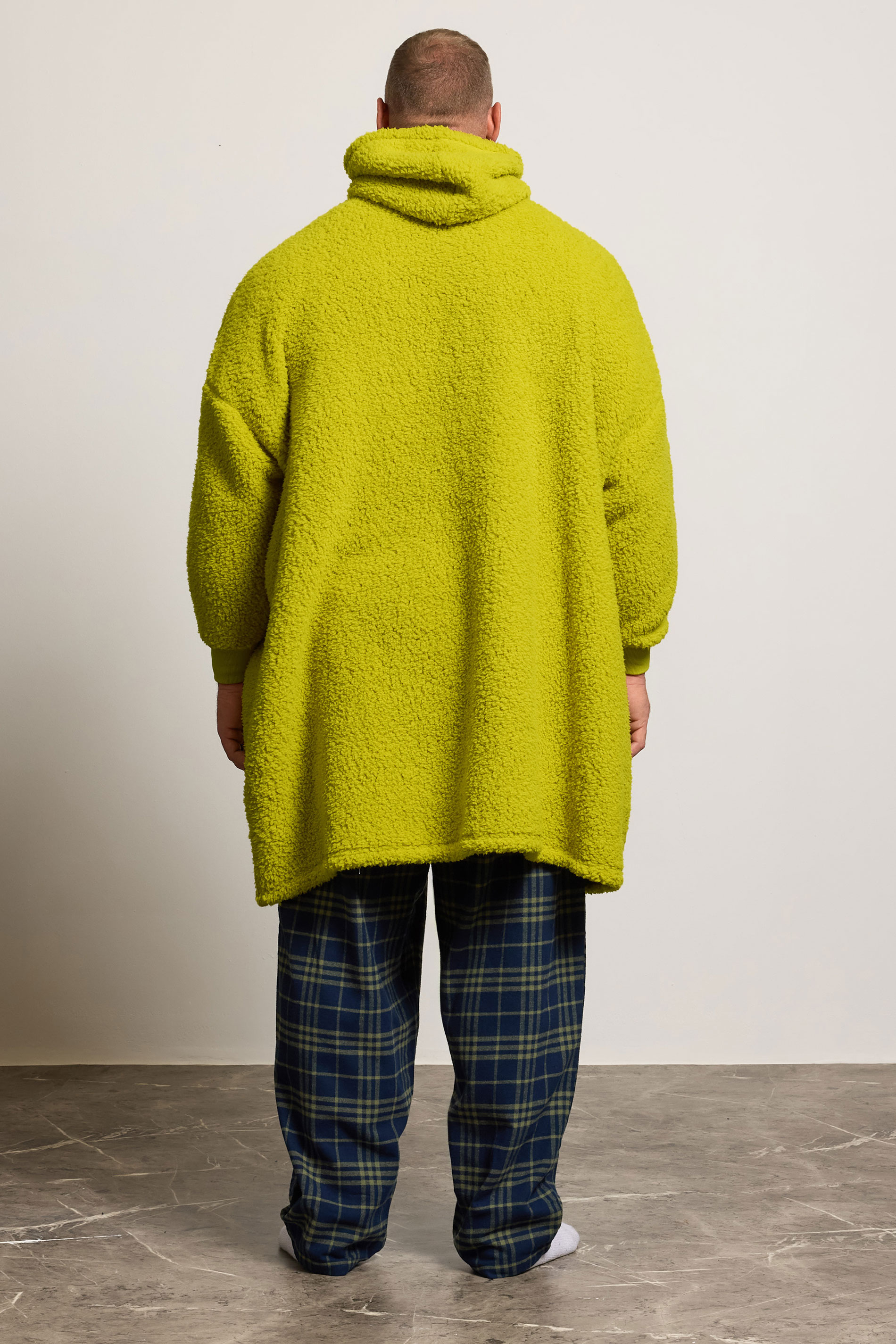 BadRhino Big & Tall Green Grinch Super Soft Blanket Hoodie | BadRhino 4