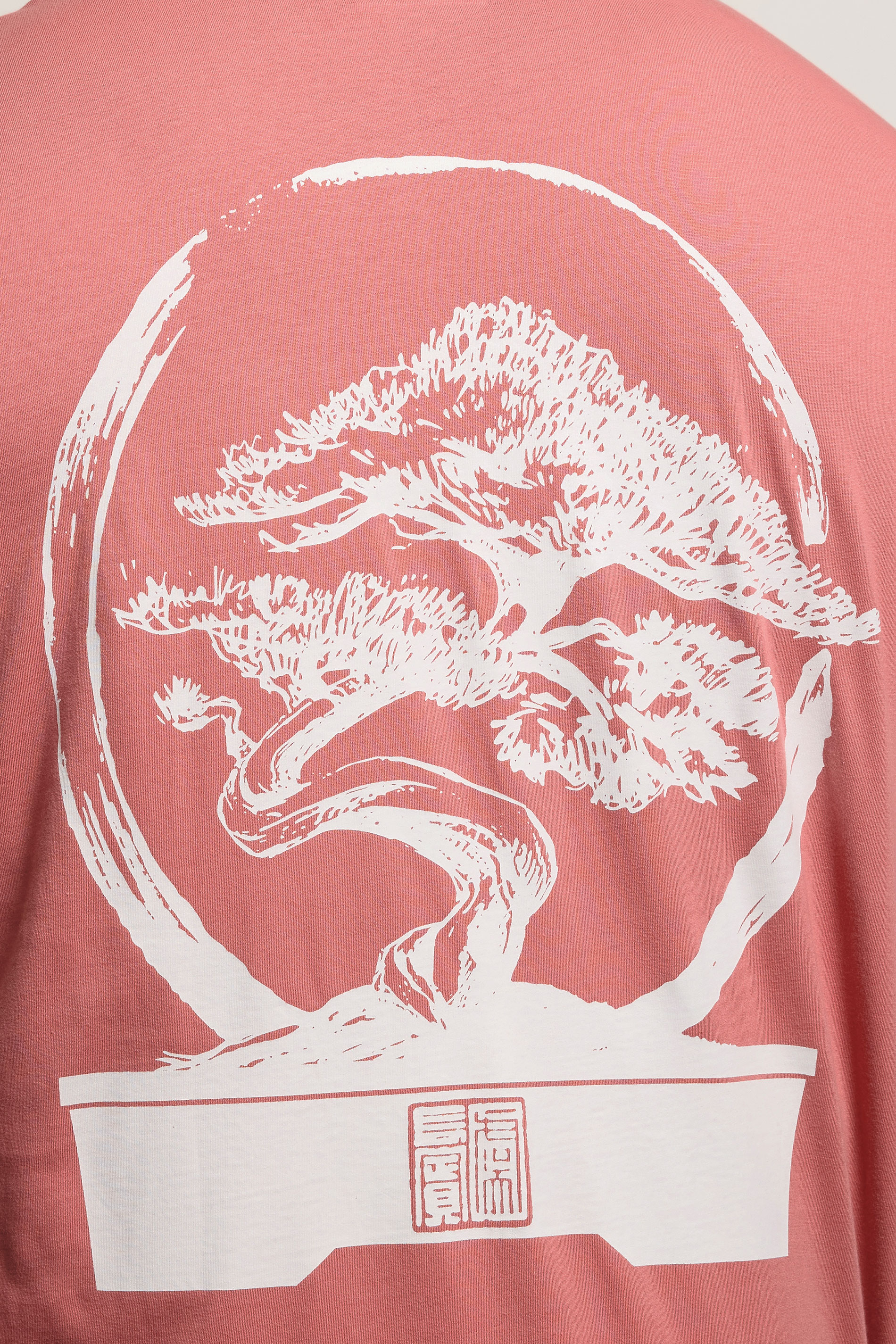 BadRhino Big & Tall Pink Bonzai Graphic Vest Top | BadRhino 4