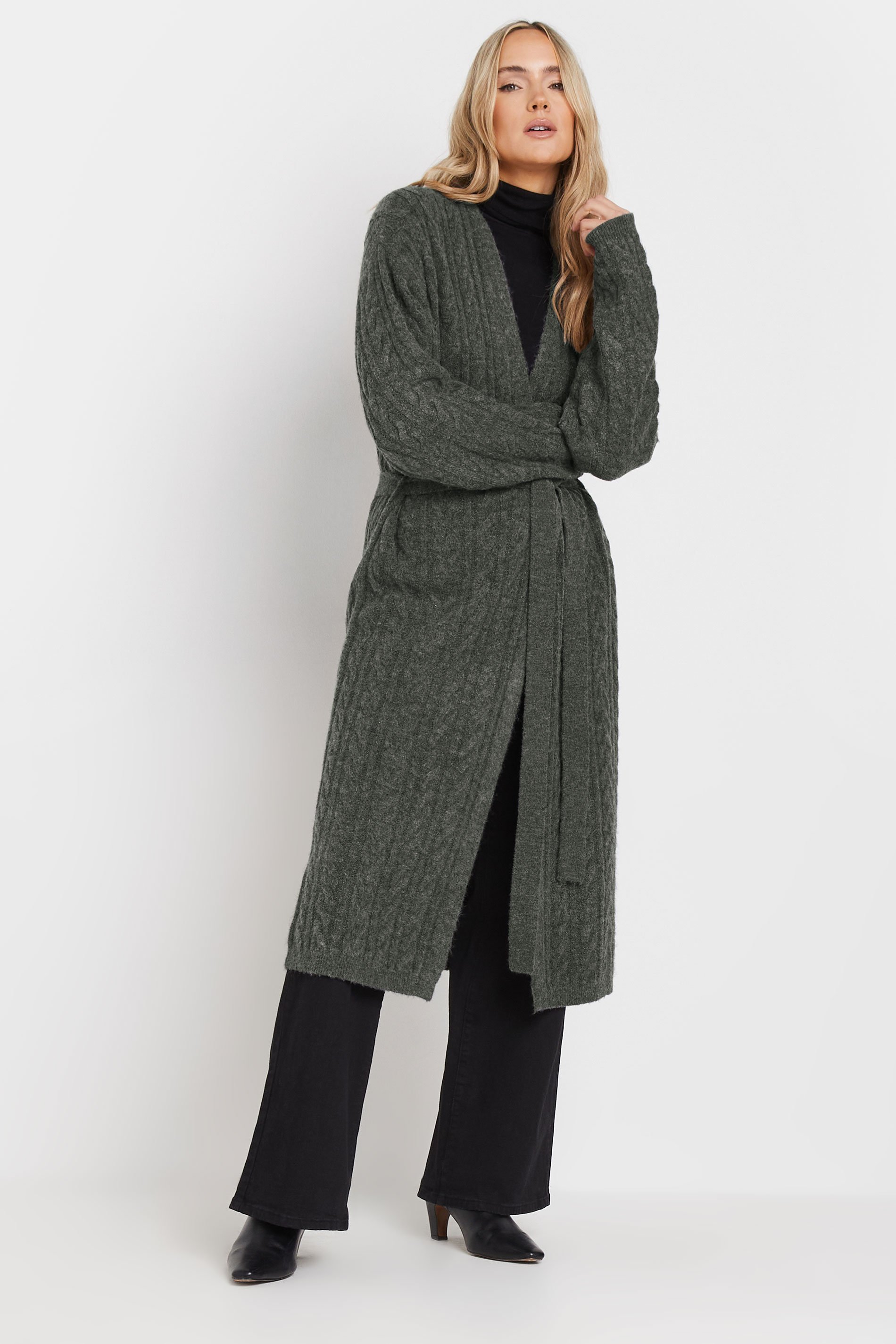 【4/6限定価格】Layered Cable Knit Cardigan TeamLiquid_TeamLiquidCableKnit