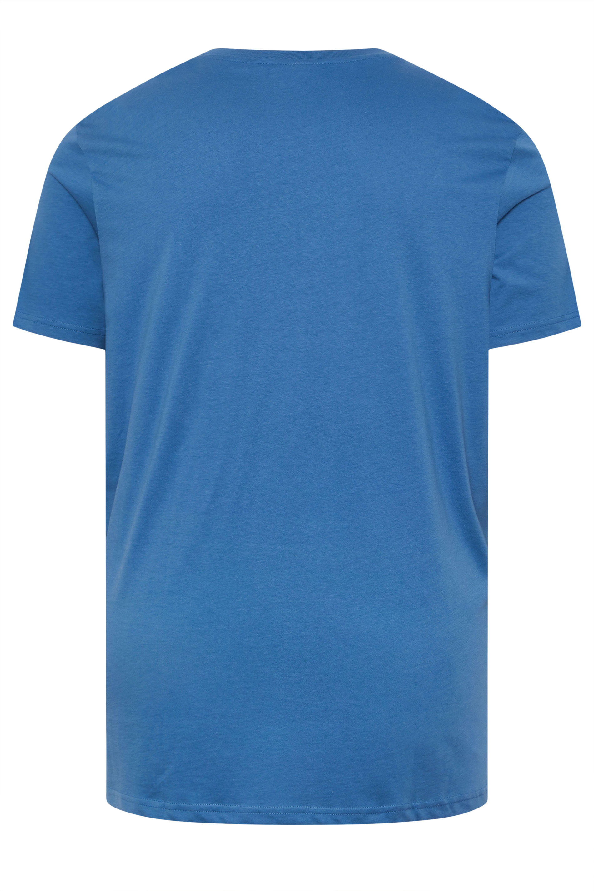 Ben Sherman Big & Tall Cobalt Blue Signature T-Shirt | BadRhino 4