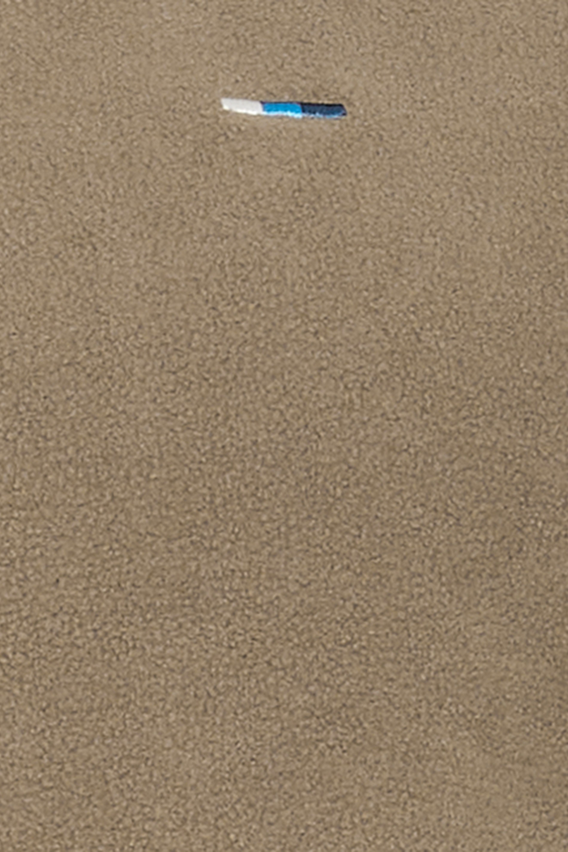 BadRhino Big & Tall Light Brown Essential Zip Through Fleece | BadRhino 3