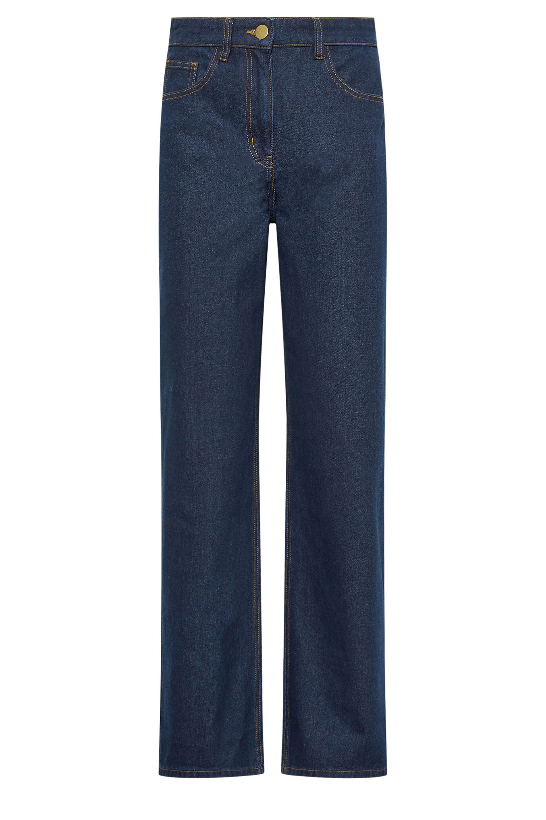 LTS Tall Womens Indigo Blue Wide Leg Jeans | Long Tall Sally 6
