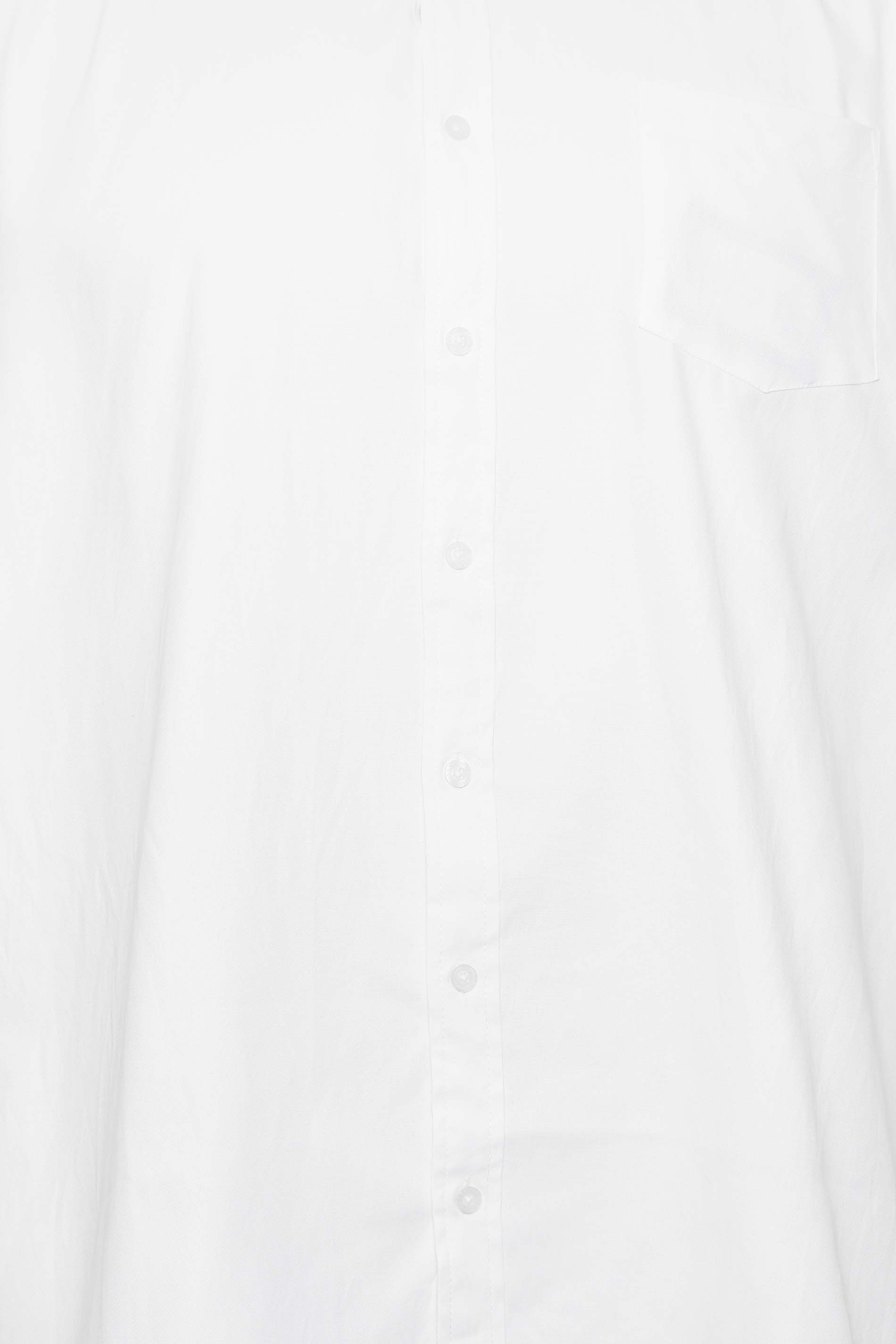 D555 Big & Tall White Short Sleeve Shirt | BadRhino 1
