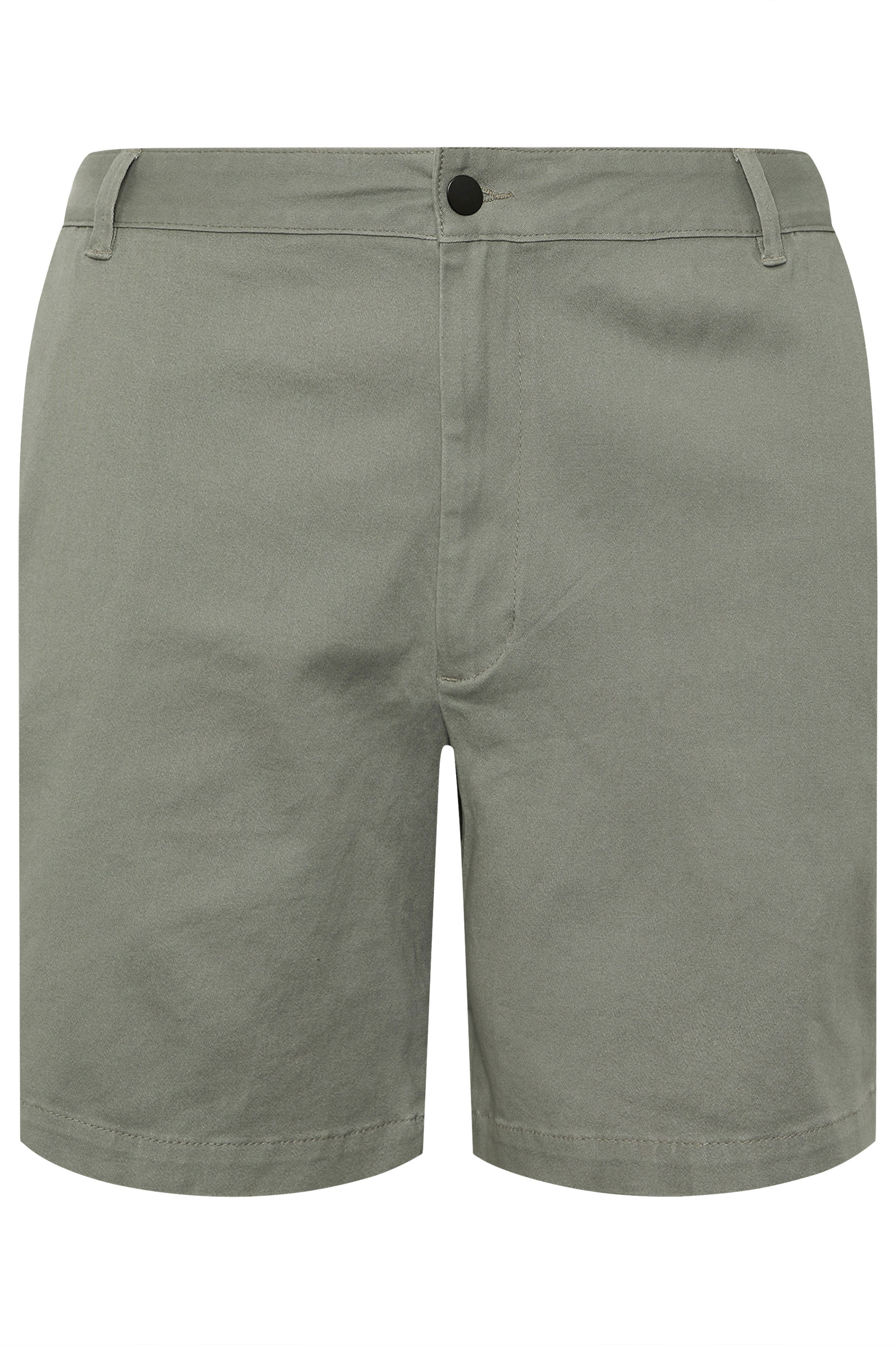 BadRhino Big & Tall Sage Green Chino Shorts | BadRhino 7