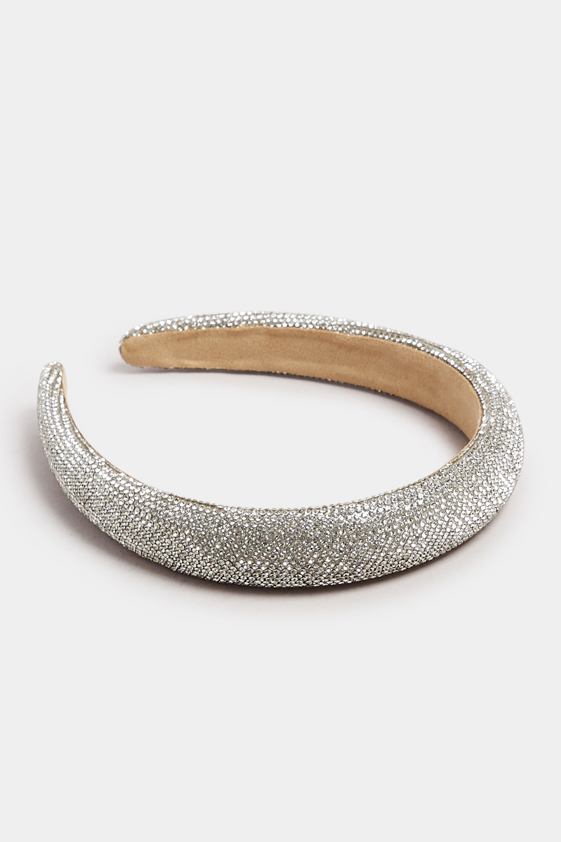Silver Tone Diamante Headband | Yours Clothing 2