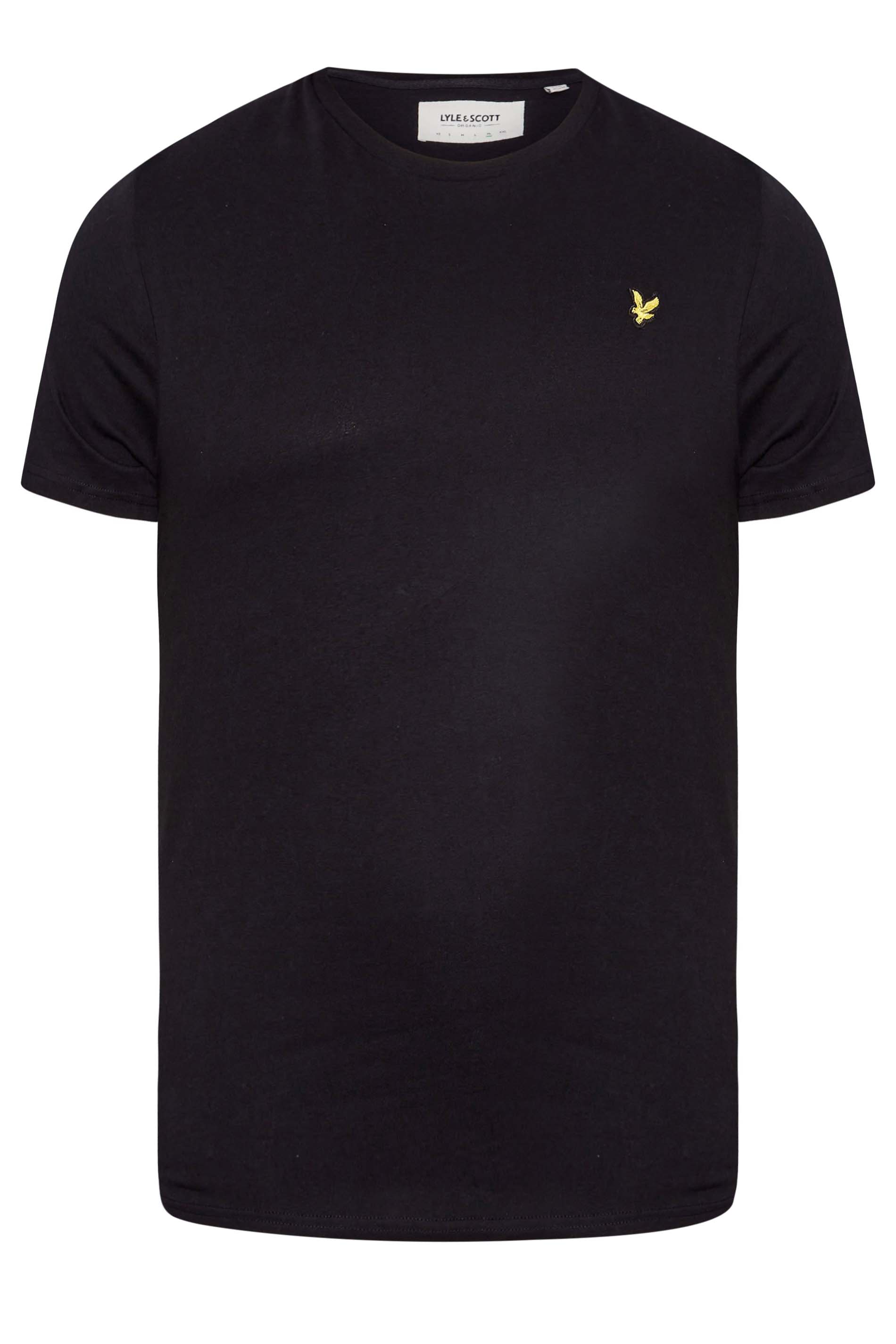 LYLE & SCOTT Big & Tall Black Core T-Shirt | BadRhino 3