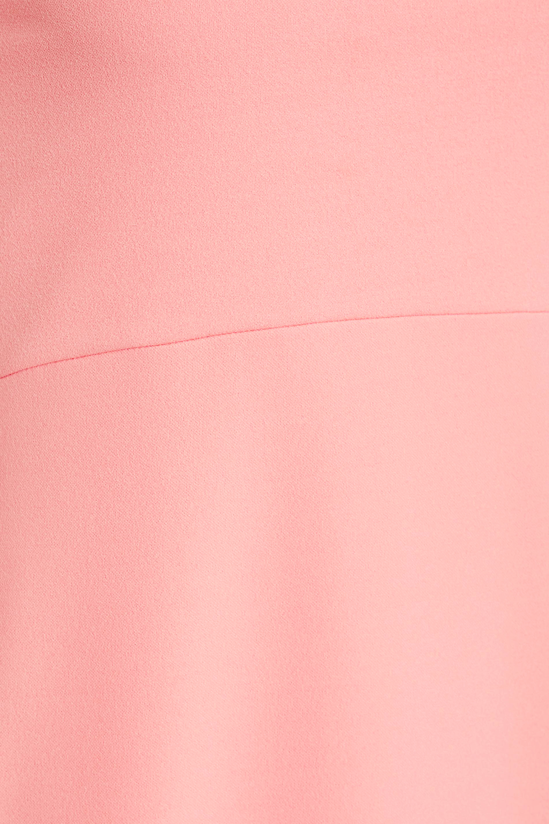 LTS Tall Women's Coral Pink One Shoulder Frill Dress | Long Tall Sally 5