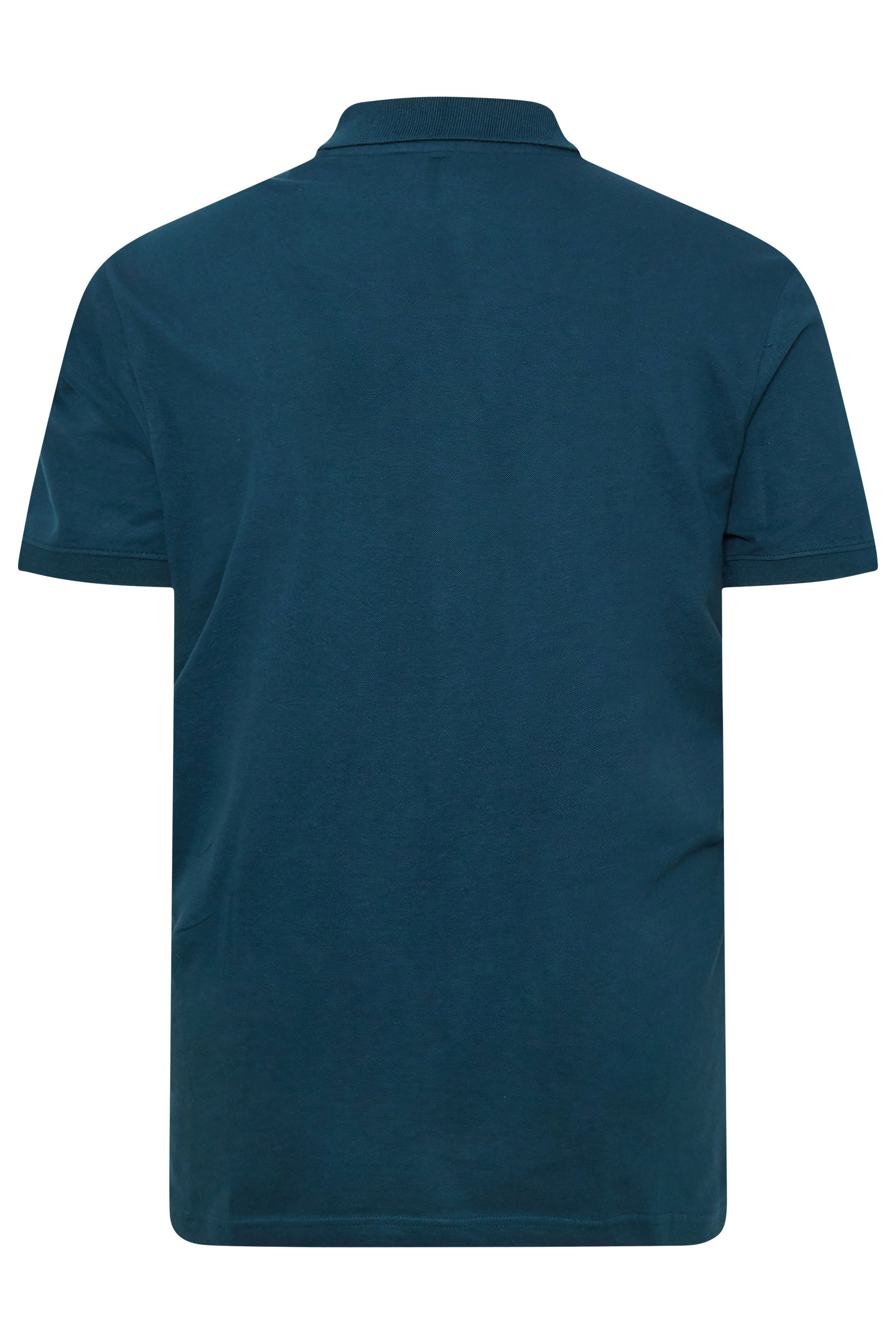 BadRhino Big & Tall Navy Teal Blue Core Polo Shirt | BadRhino 7