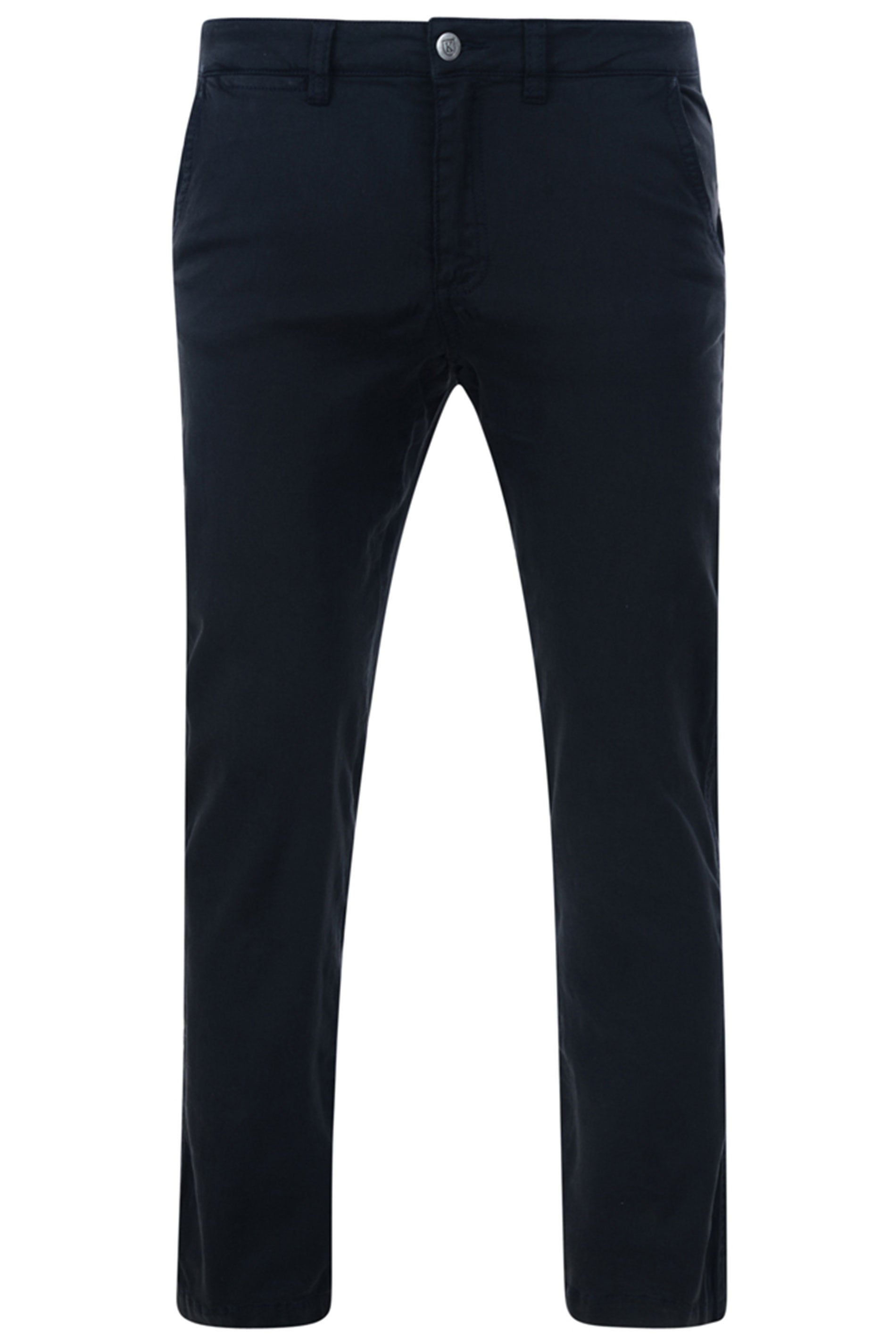KAM Navy Blue Chino Trousers | BadRhino 2