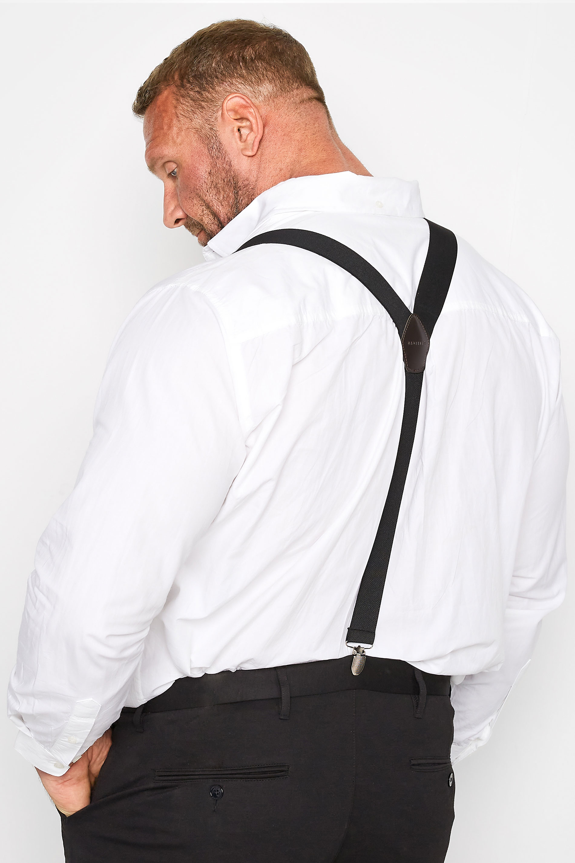 BadRhino Big & Tall Black Braces | BadRhino 2
