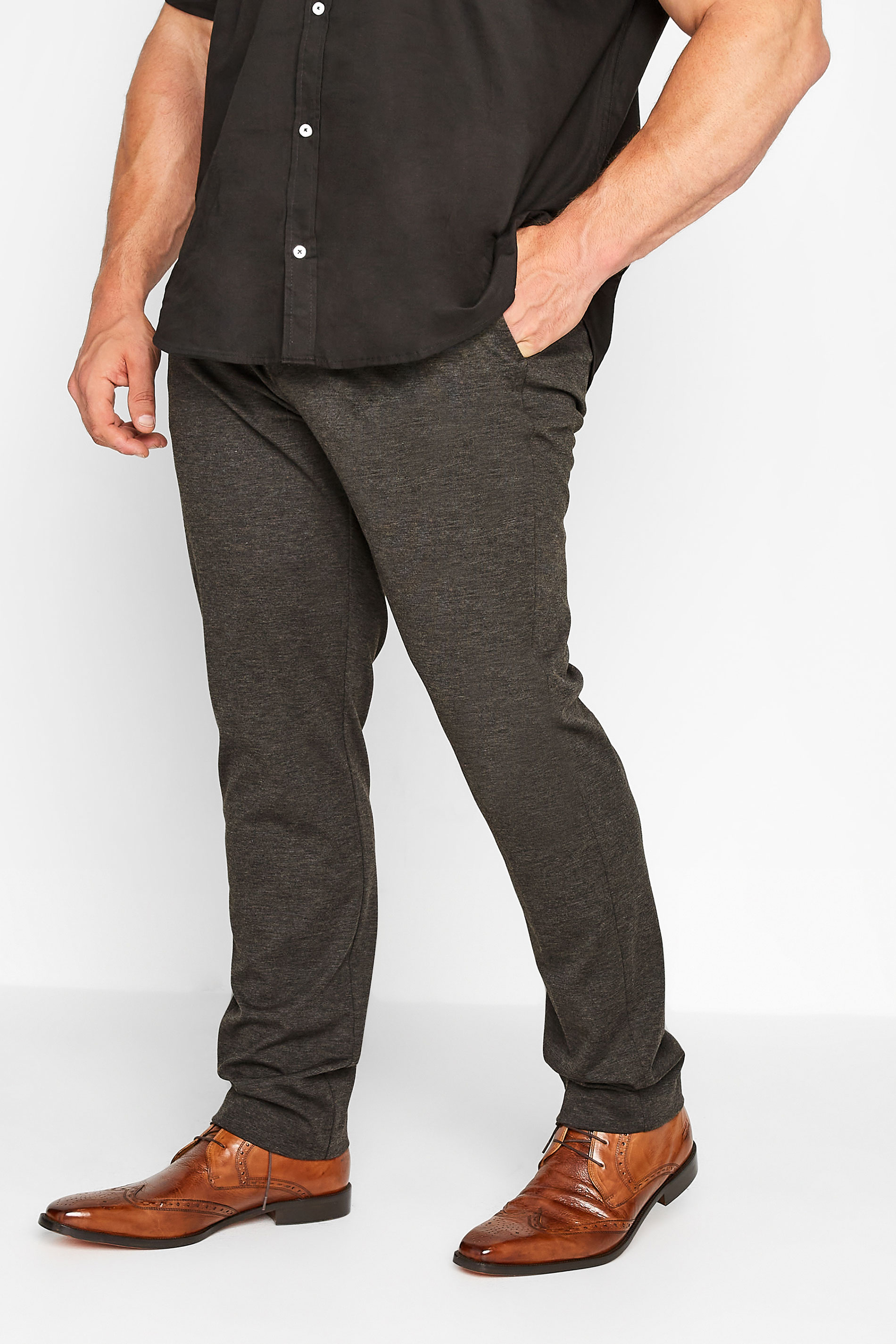 BadRhino Charcoal Grey Stretch Trousers | BadRhino 5