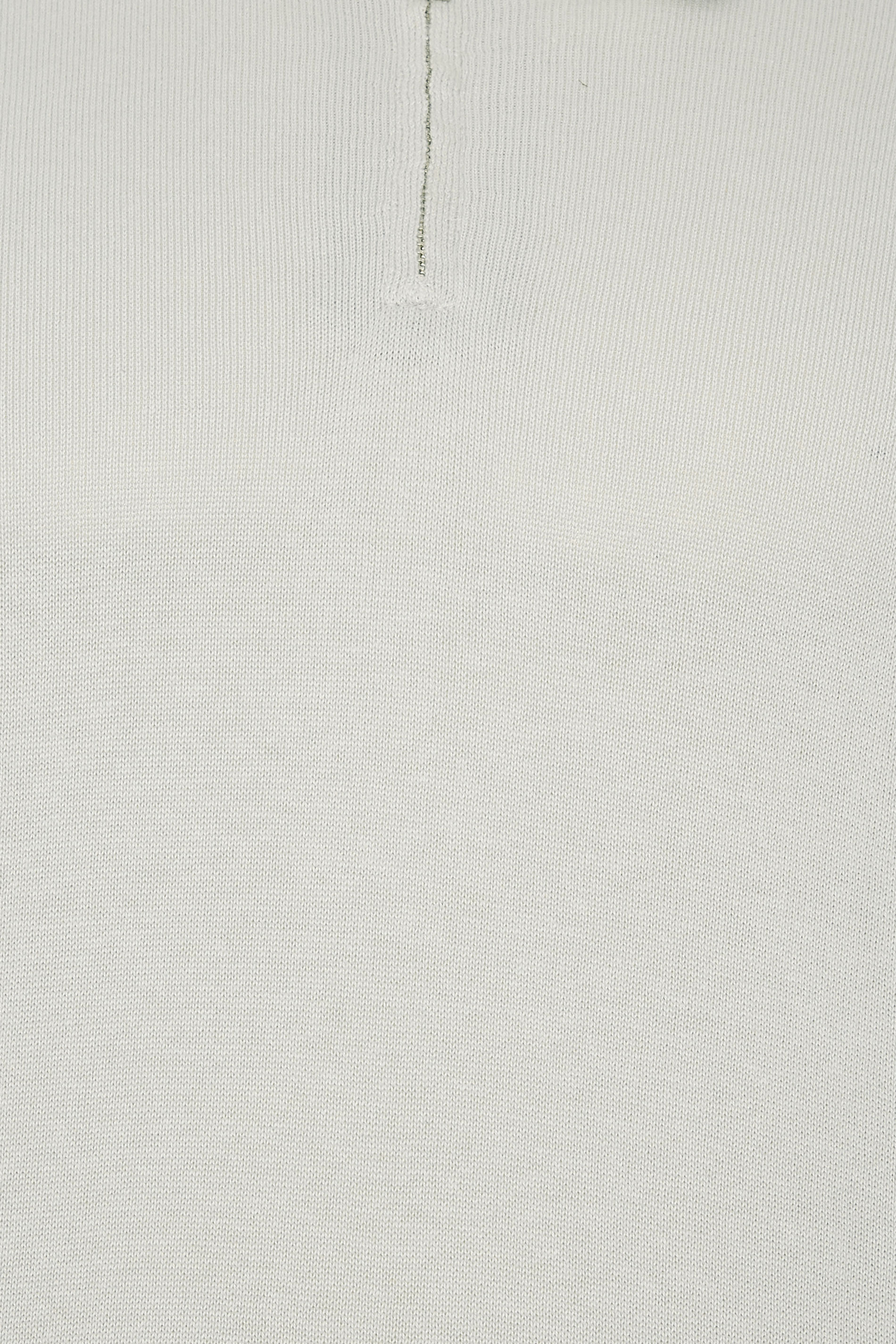 BadRhino Big & Tall Grey Knitted Short Sleeve Zip Polo Shirt | BadRhino 2