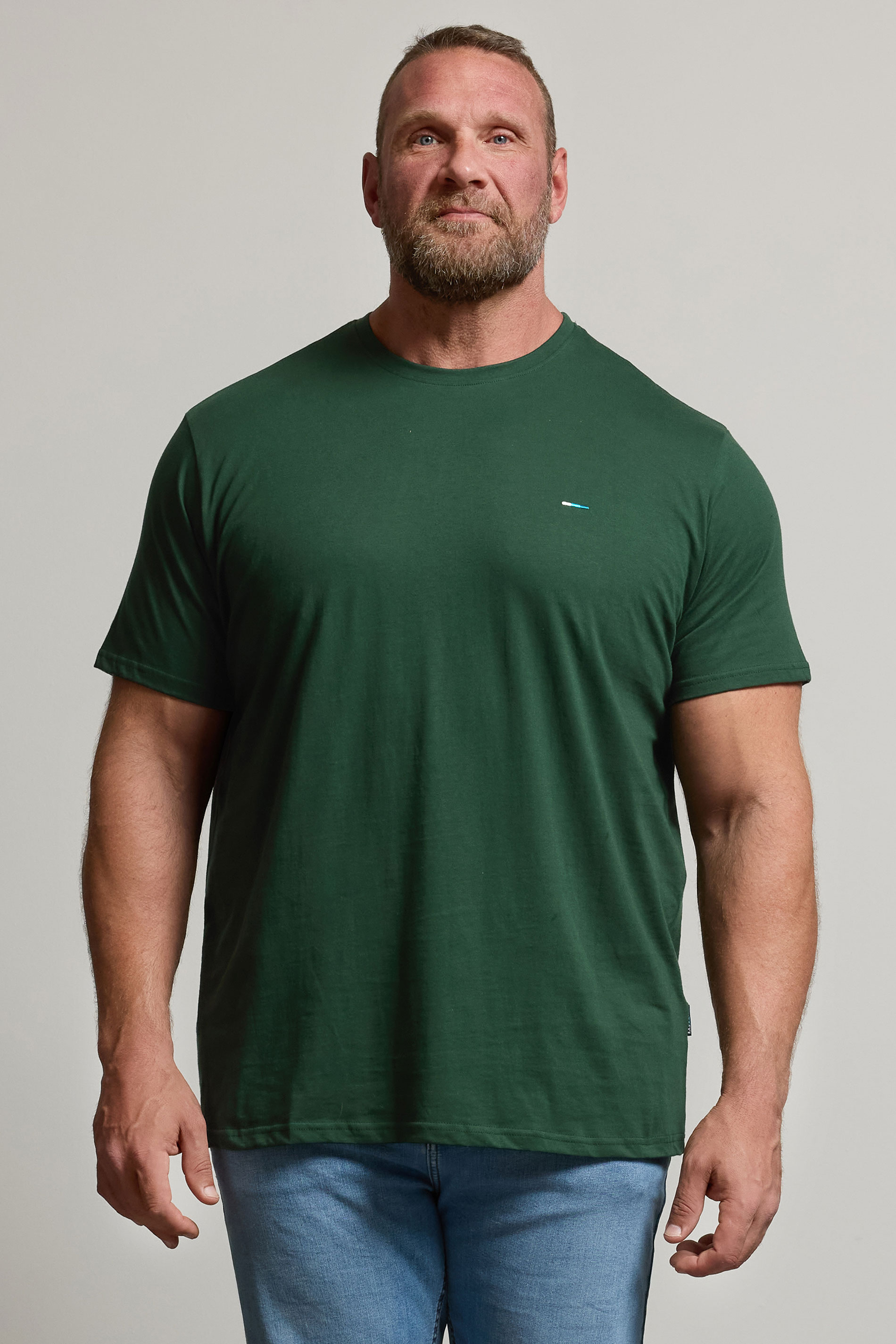 BadRhino Big & Tall Dark Green Core T-Shirt | BadRhino 2