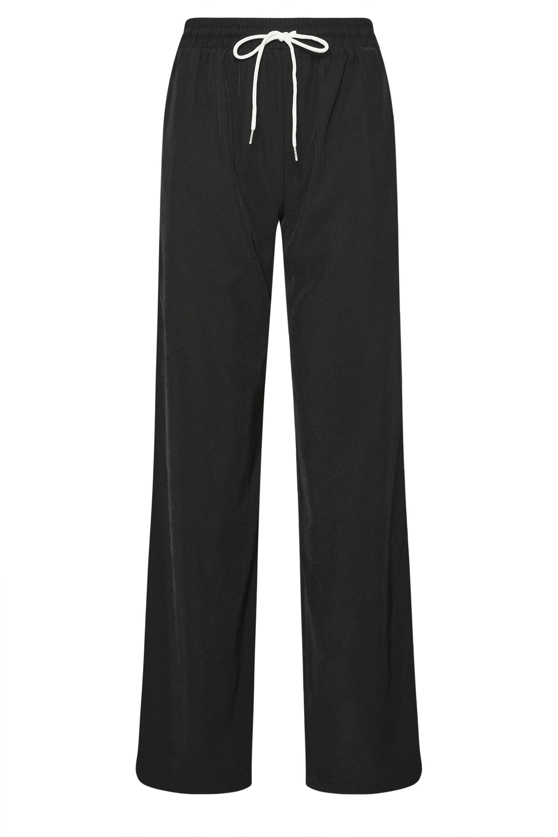 LTS Tall Women's Green Side Stripe Wide Leg Trousers | Long Tall Sally 1