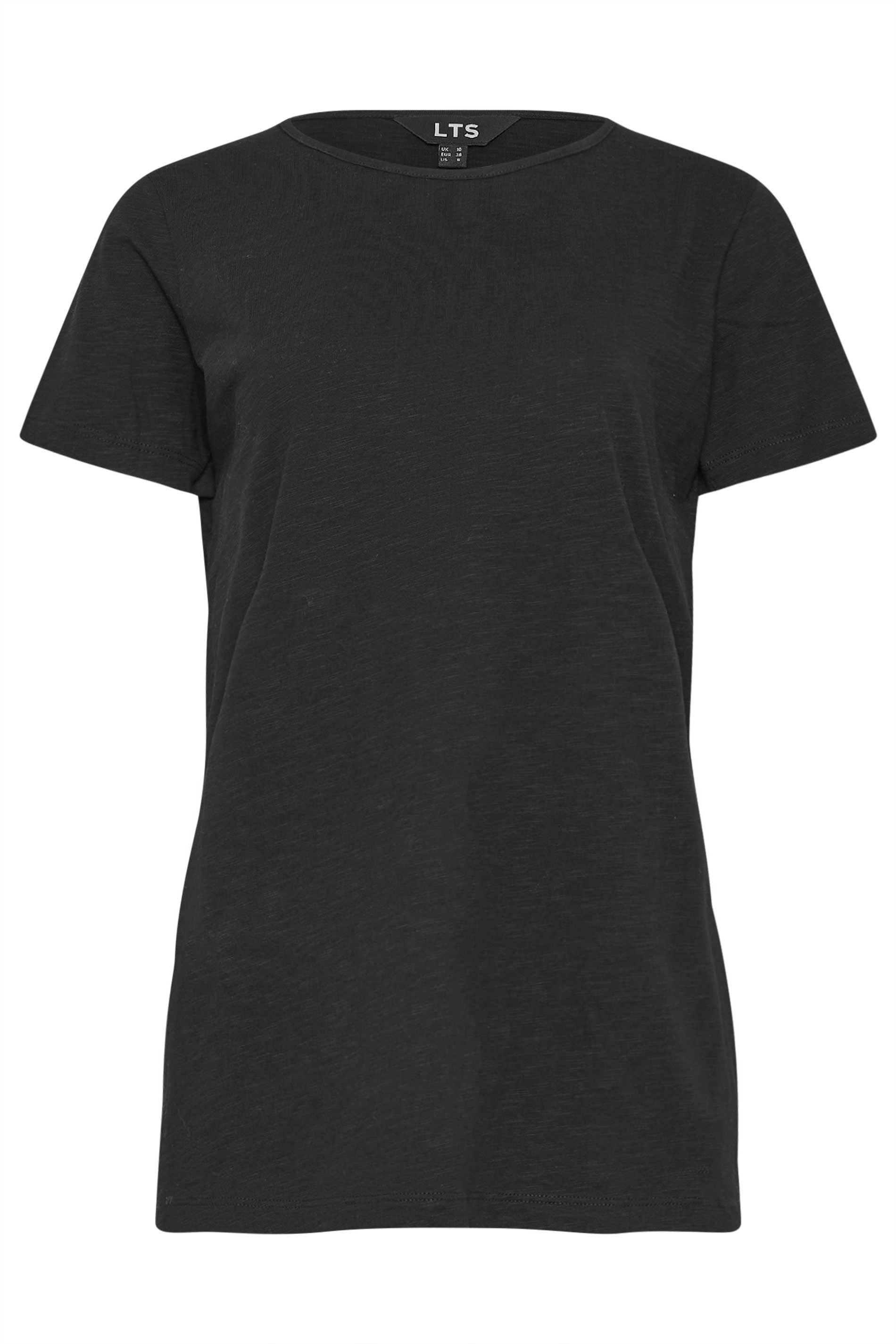 LTS Tall Womens 2 PACK Black & White Short Sleeve T-Shirts | Long Tall Sally 8