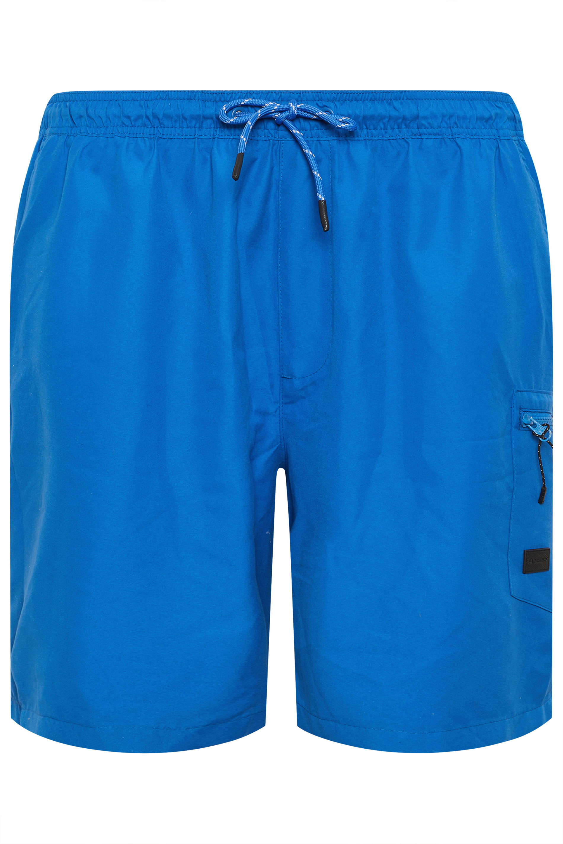 BadRhino Big & Tall Blue Cargo Swim Shorts | BadRhino 7