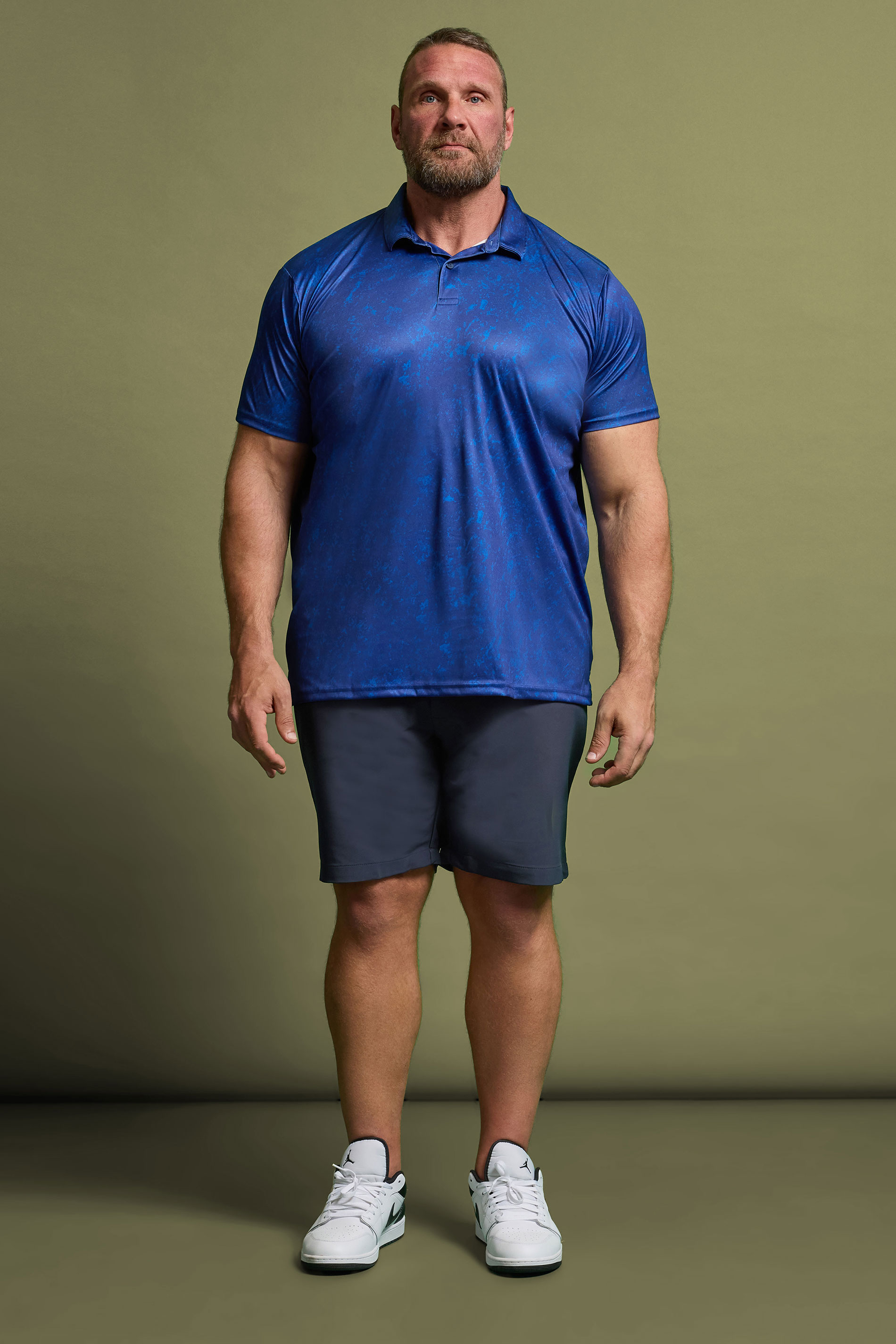 BadRhino Golf Big & Tall Navy Blue Golf Shorts | BadRhino 2