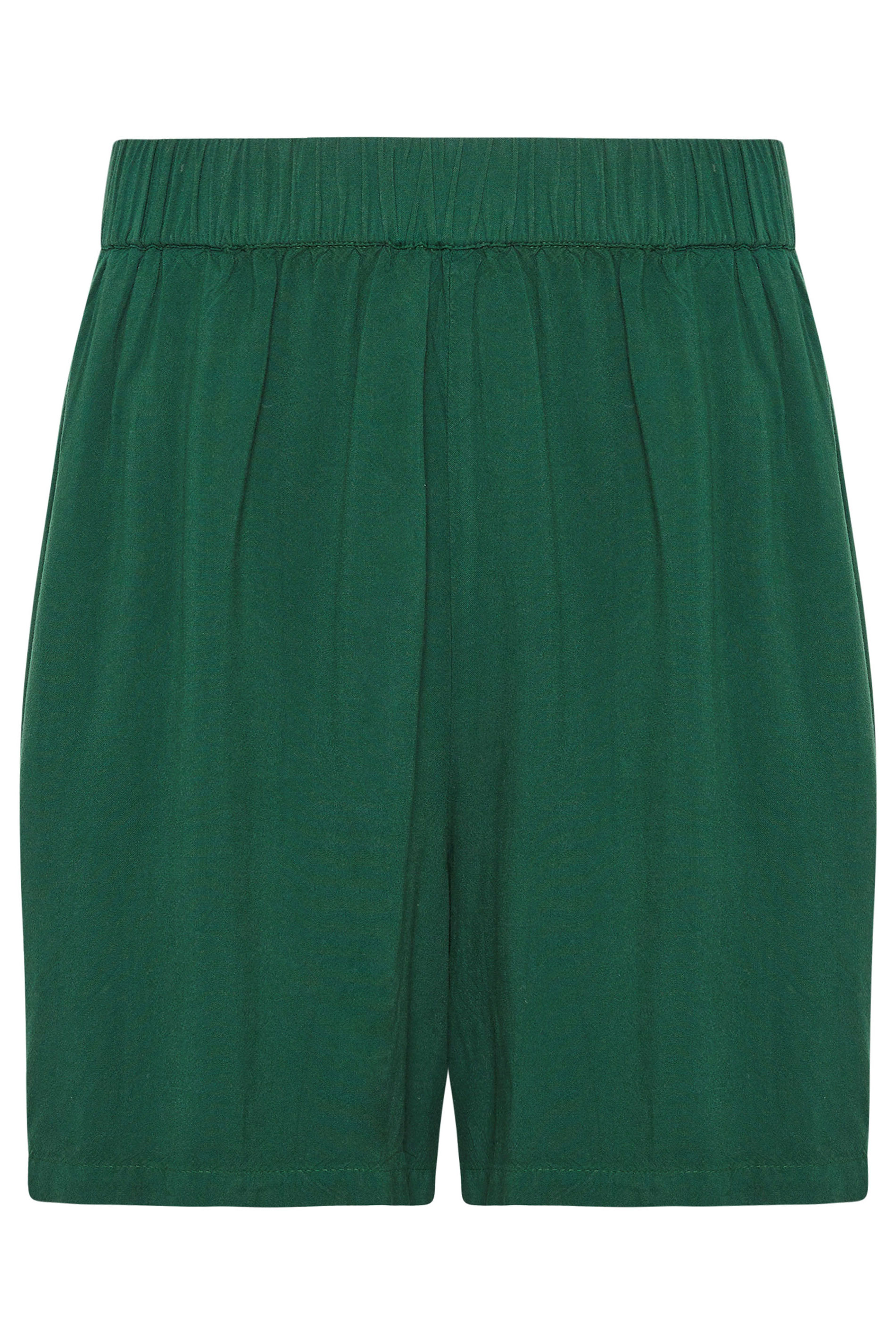 LTS Tall Womens Dark Green Acid Wash Shorts | Long Tall Sally 6