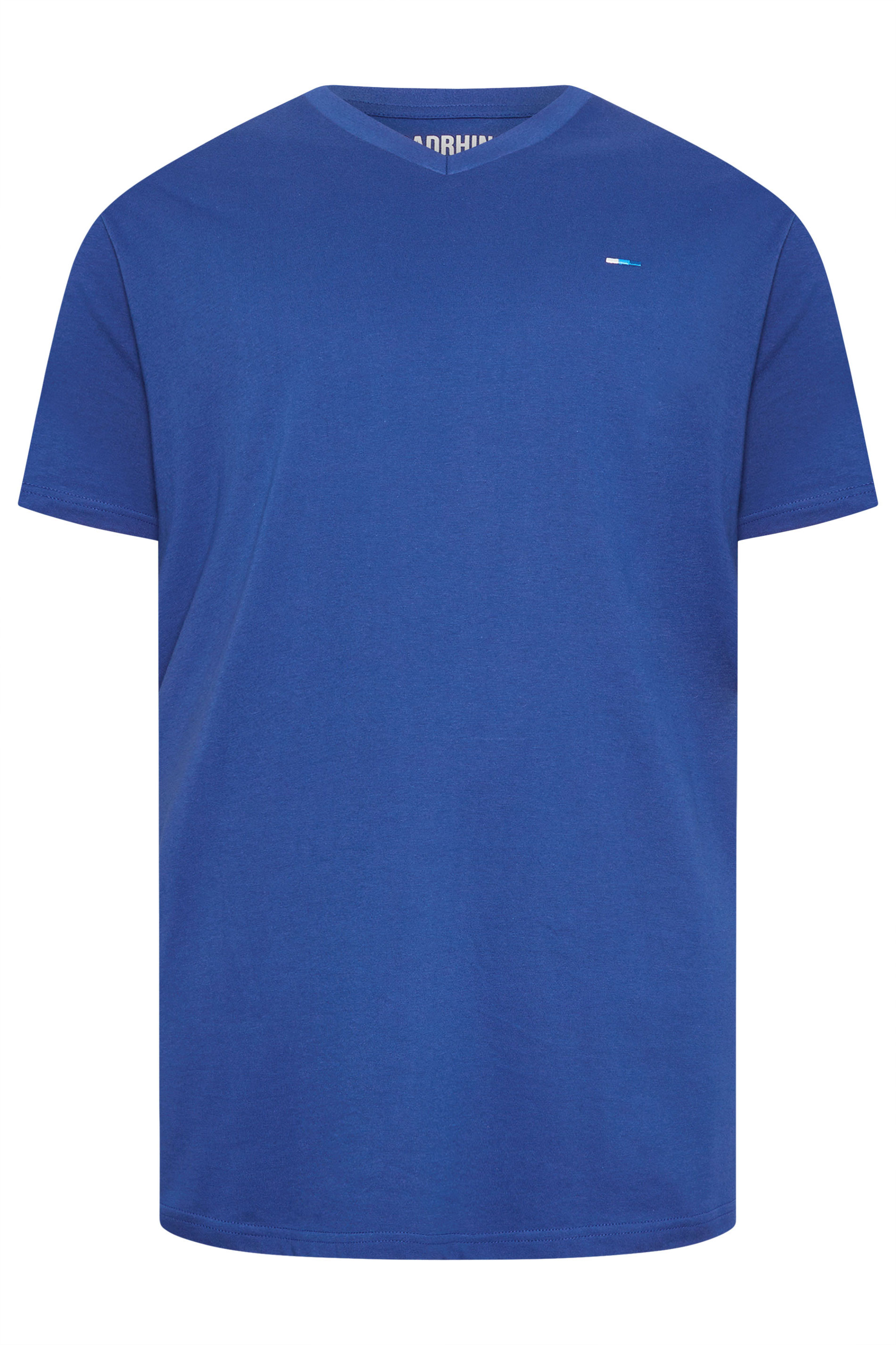 BadRhino Big & Tall Black/Red/Green/Blue/Navy Blue 5 Pack V-Neck T-Shirts | BadRhino 6