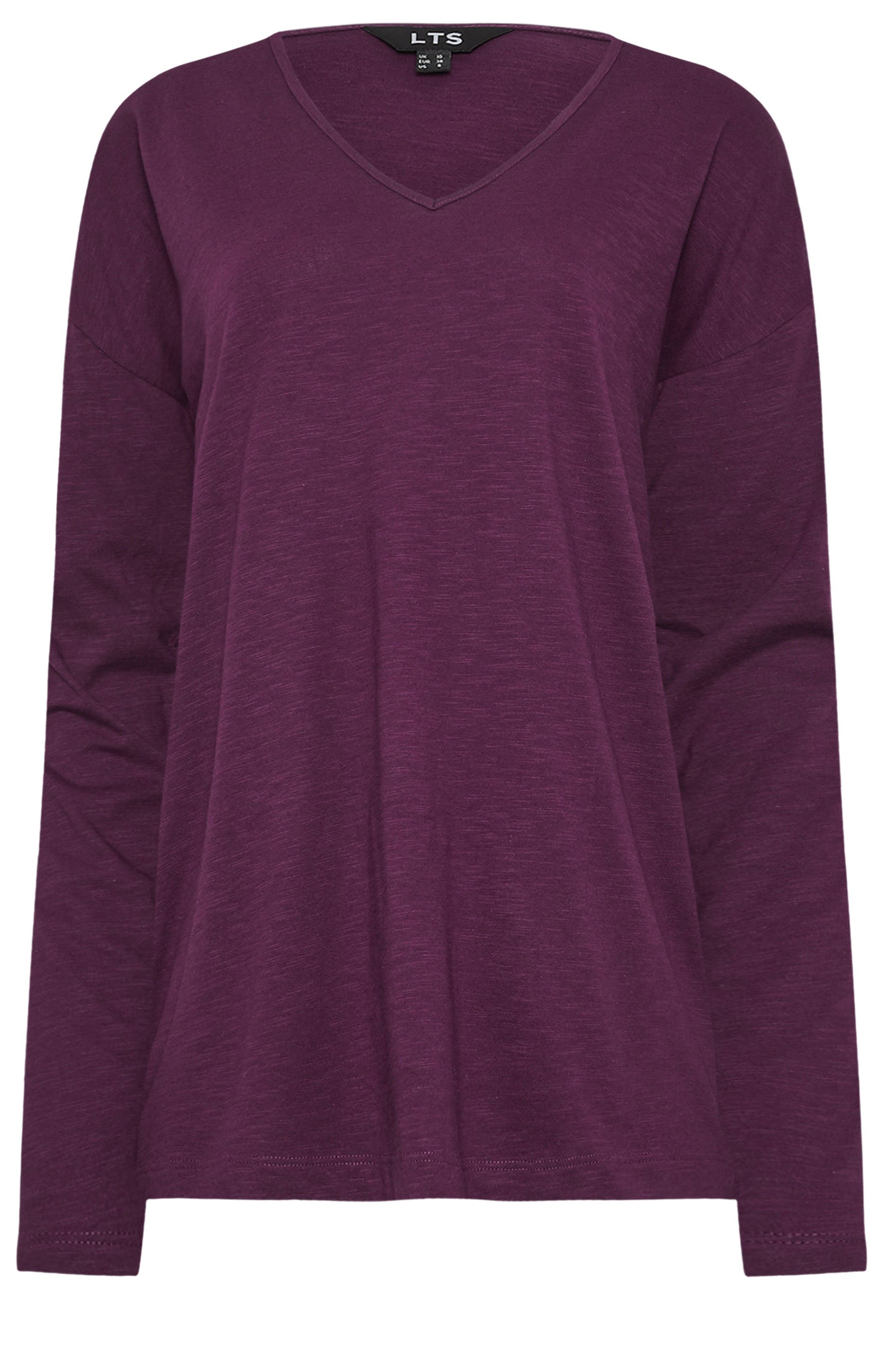 ★ LMC★ OVERDYED FN LONG SLV TEE dark purple 0LM23SLS103DP LMC