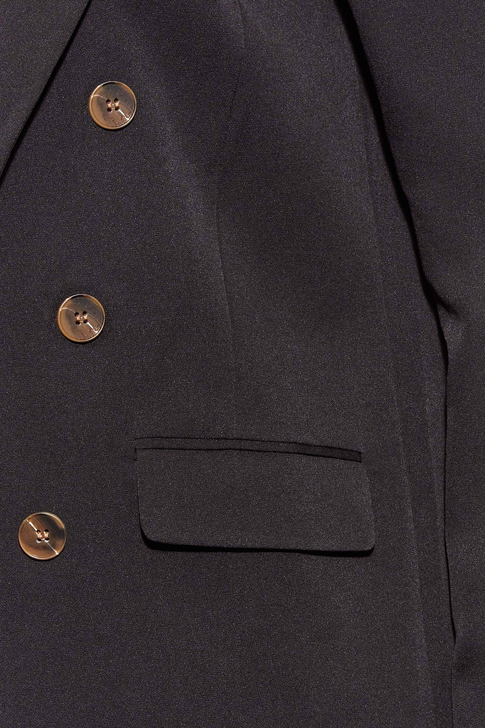 LTS Tall Women's Black Double Breasted Blazer | Long Tall Sally 5