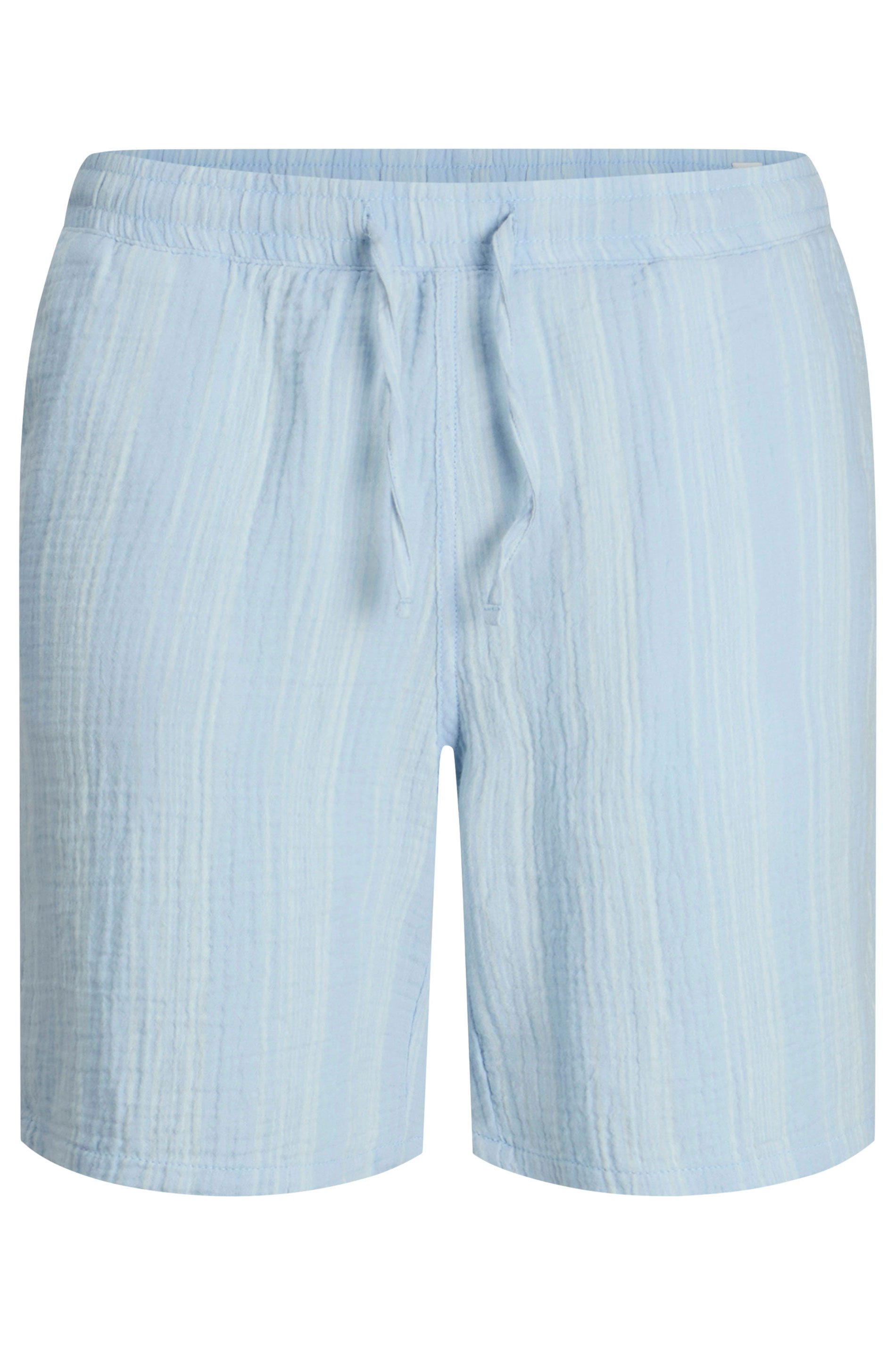 JACK & JONES Big & Tall Light Blue Elasticated Waist Shorts | BadRhino 3