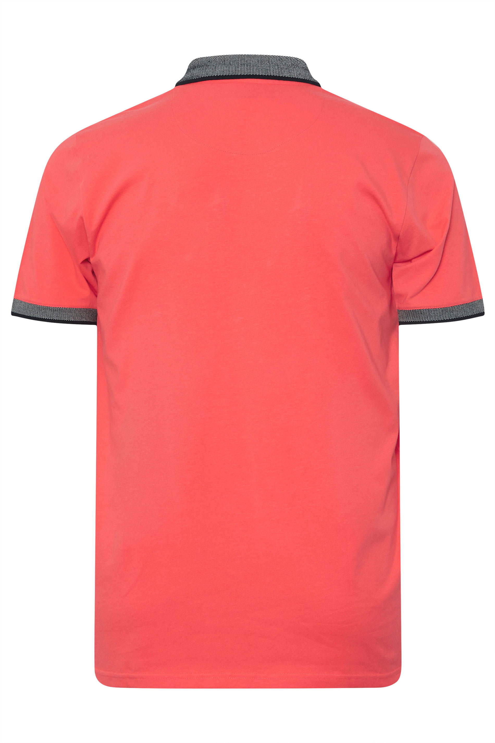 BadRhino Big & Tall Orange Chambray Polo Shirt | BadRhino 8