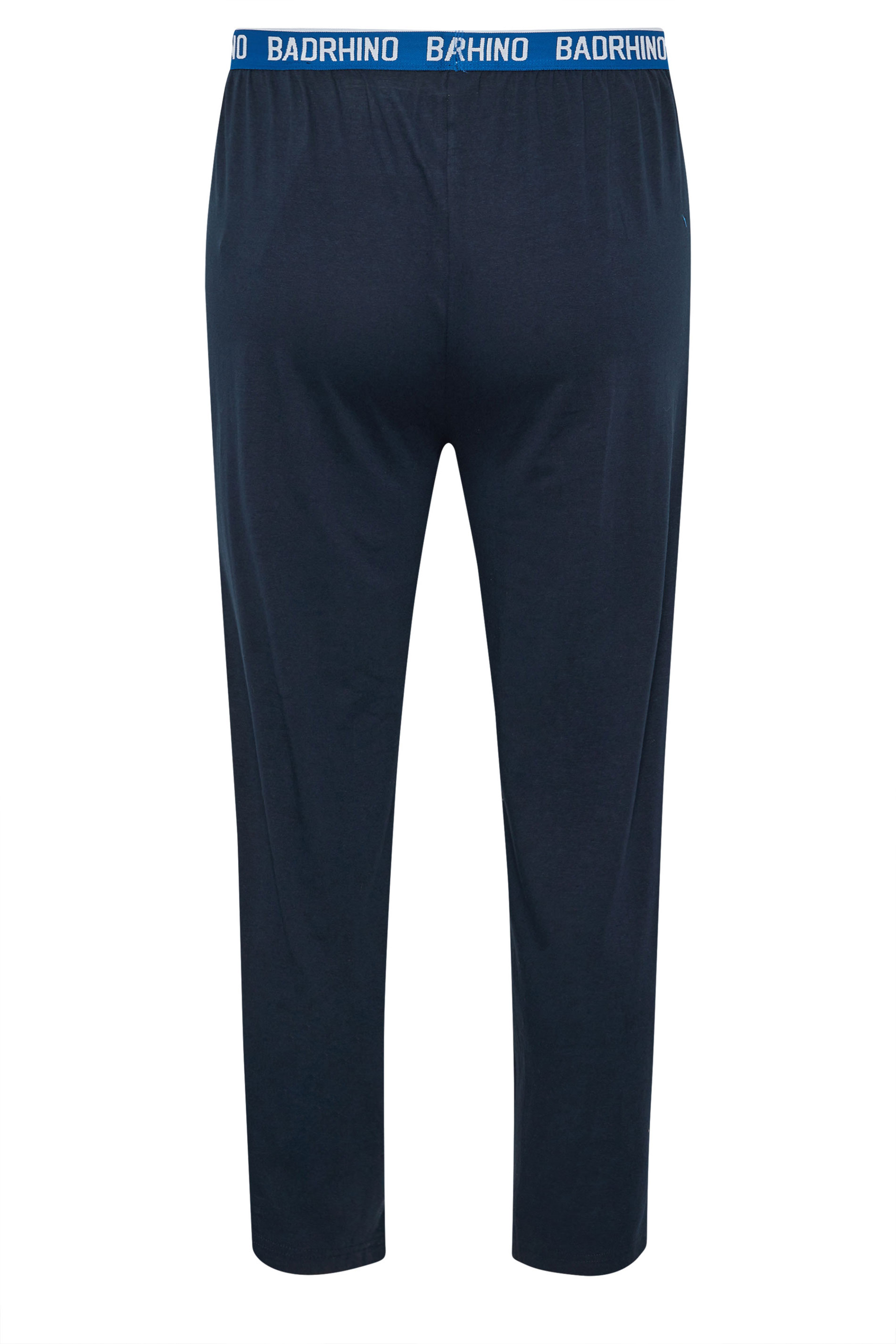 BadRhino Big & Tall 2 PACK Navy Blue Lounge Trousers | BadRhino 7