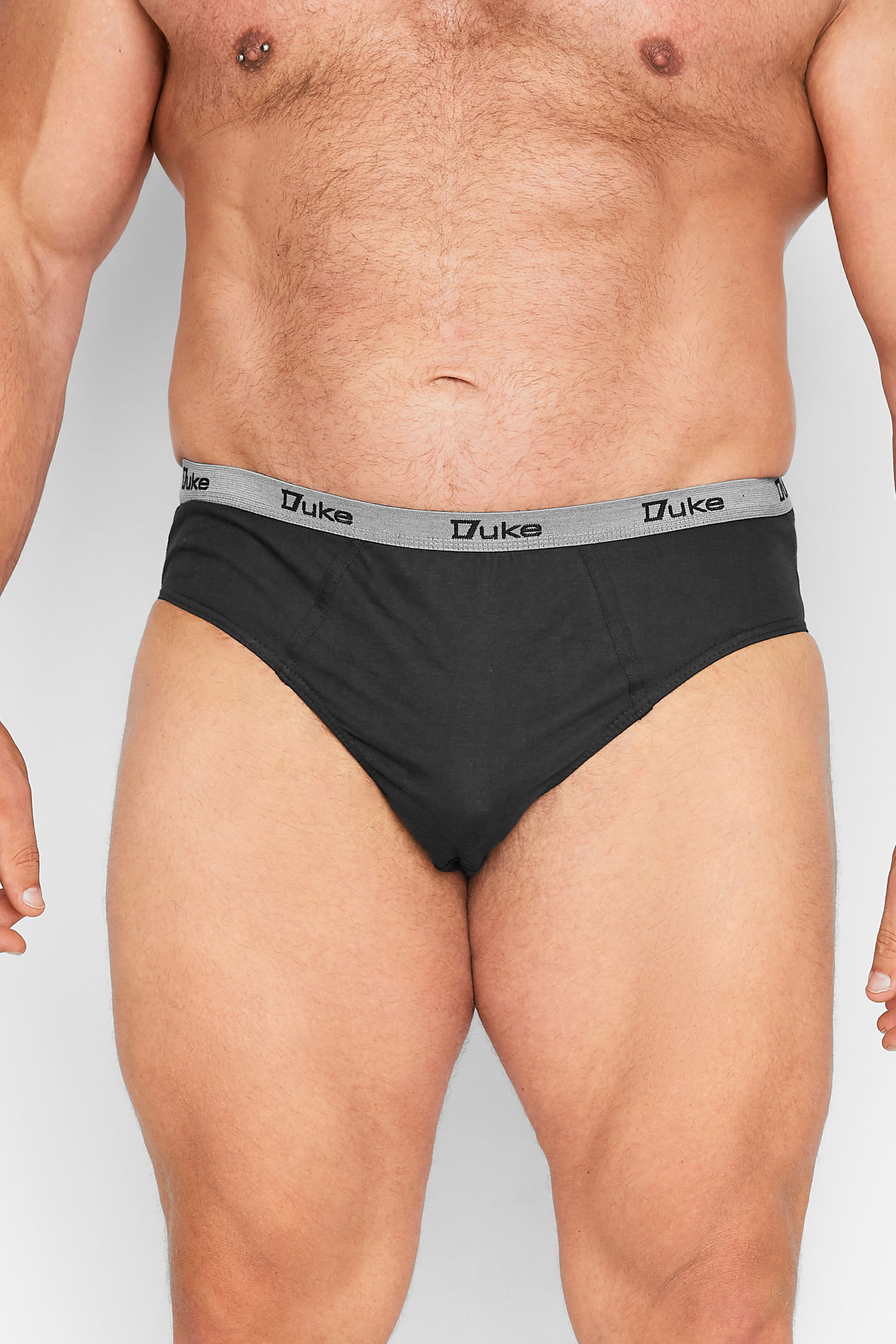 D555 Grey 3 PACK Briefs | BadRhino 2