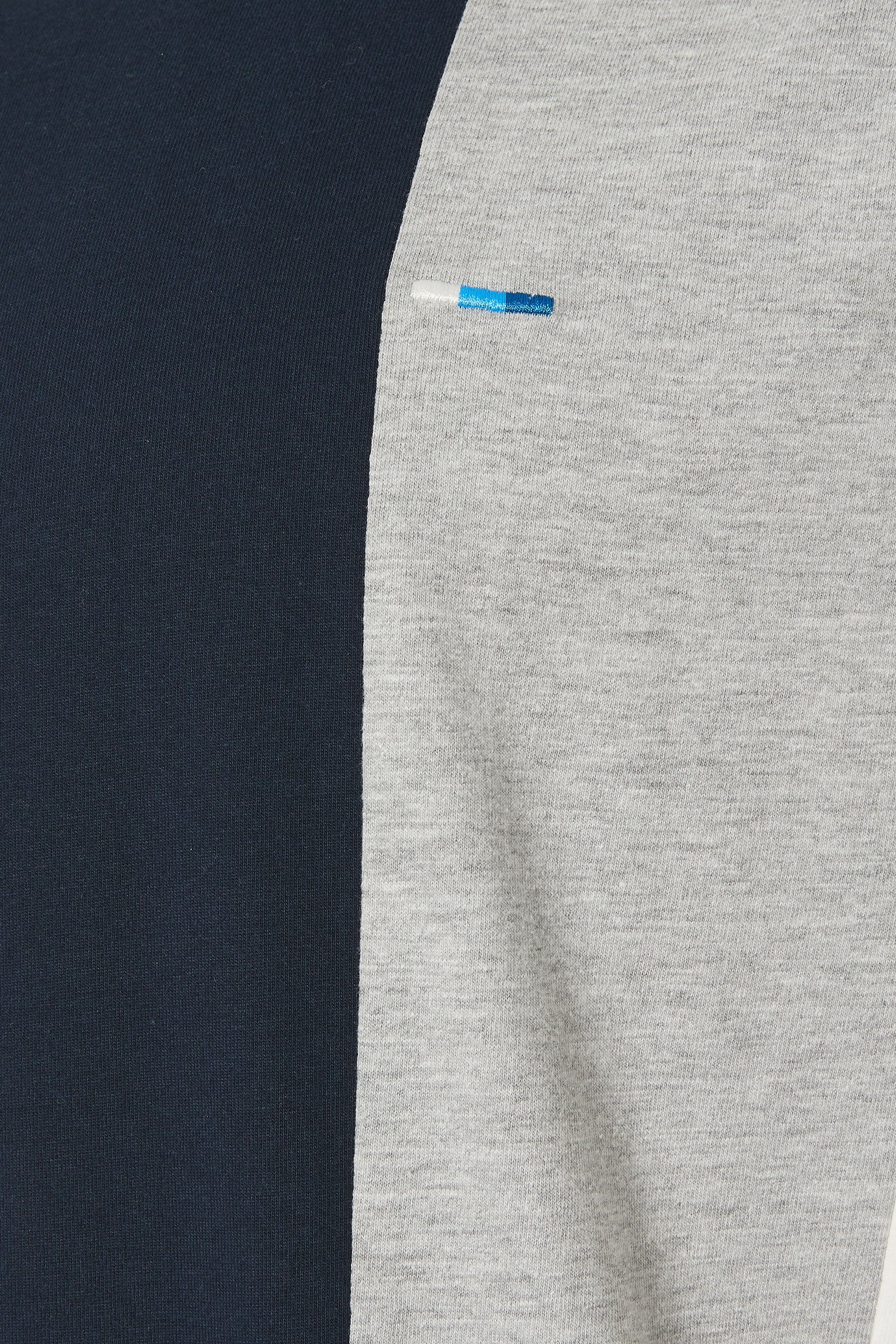 BadRhino Big & Tall Navy Blue Cut & Sew  T-Shirt | BadRhino 8