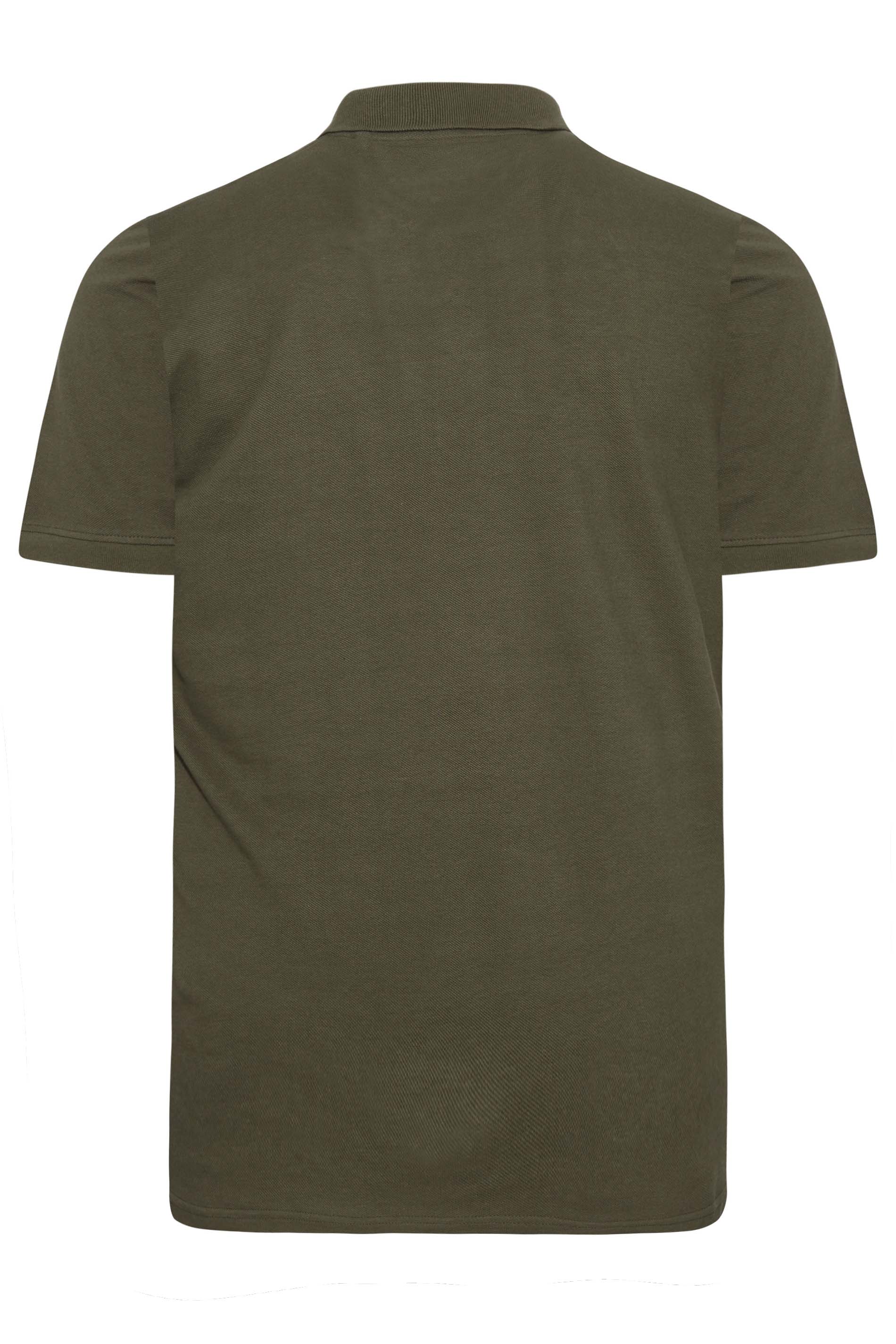 BadRhino Khaki Green Essential Polo Shirt | BadRhino 7