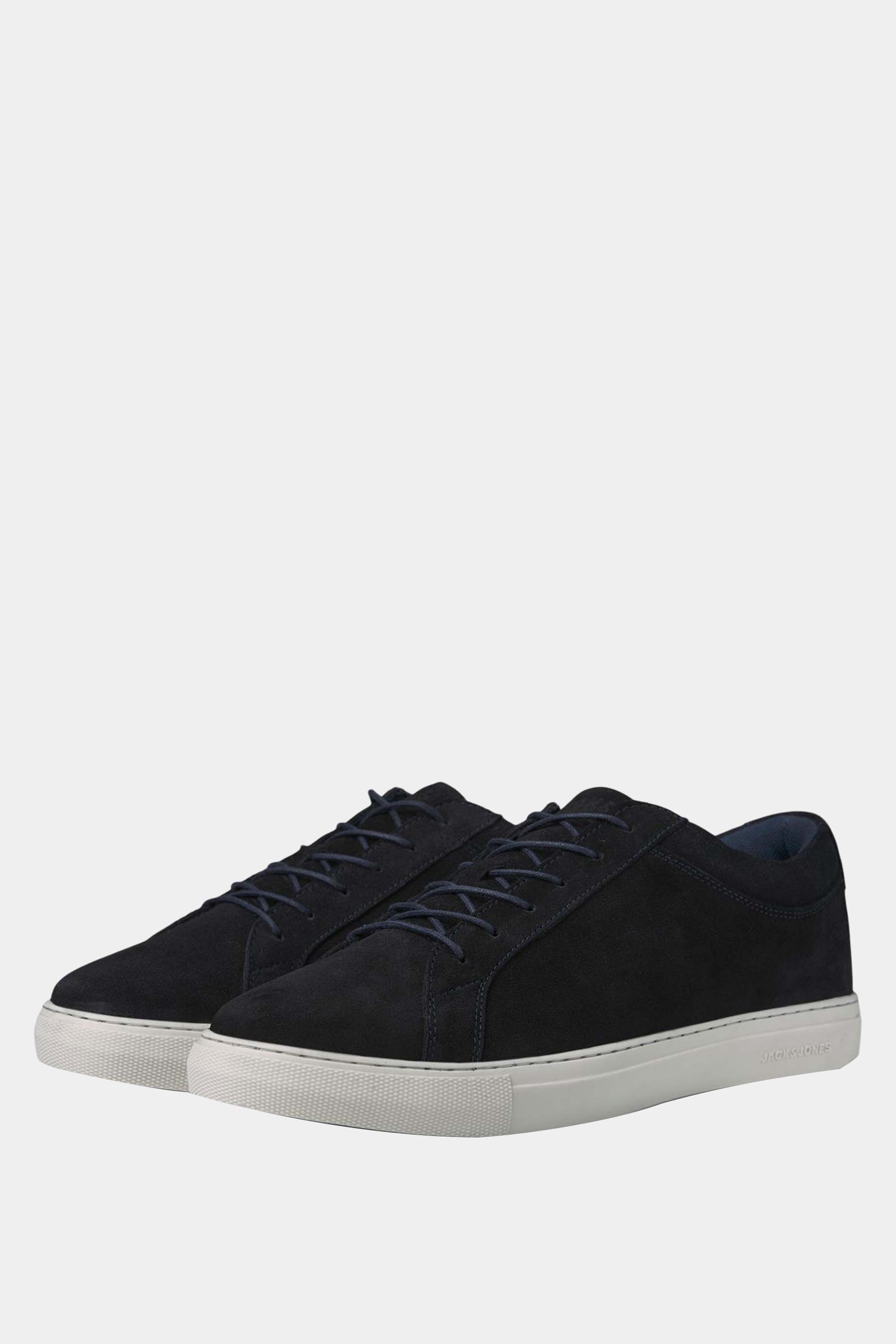 JACK & JONES Big & Tall Black Suede Trainers | BadRhino 2