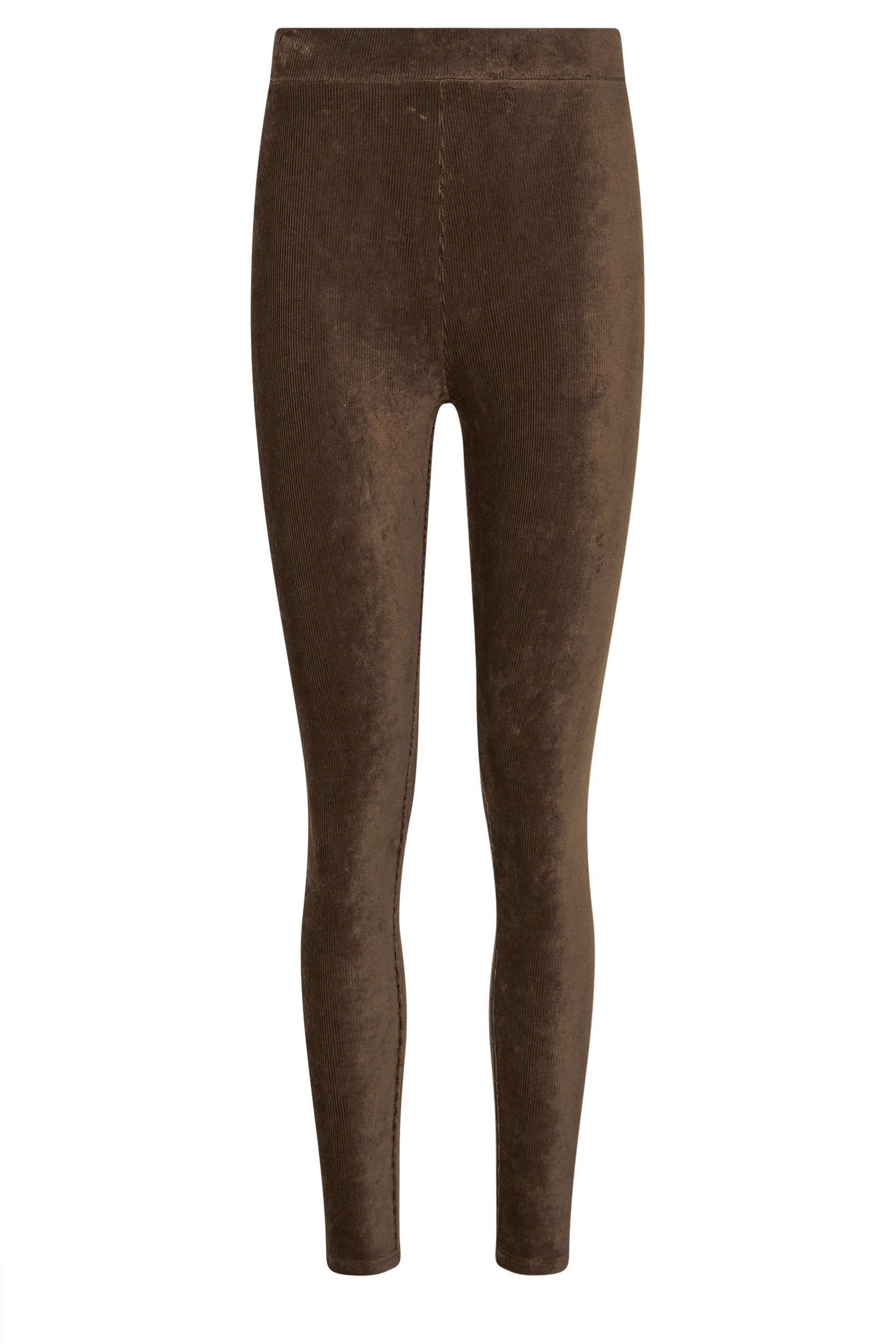 LTS Tall Chocolate Brown Cord Skinny Leggings | Long Tall Sally 5