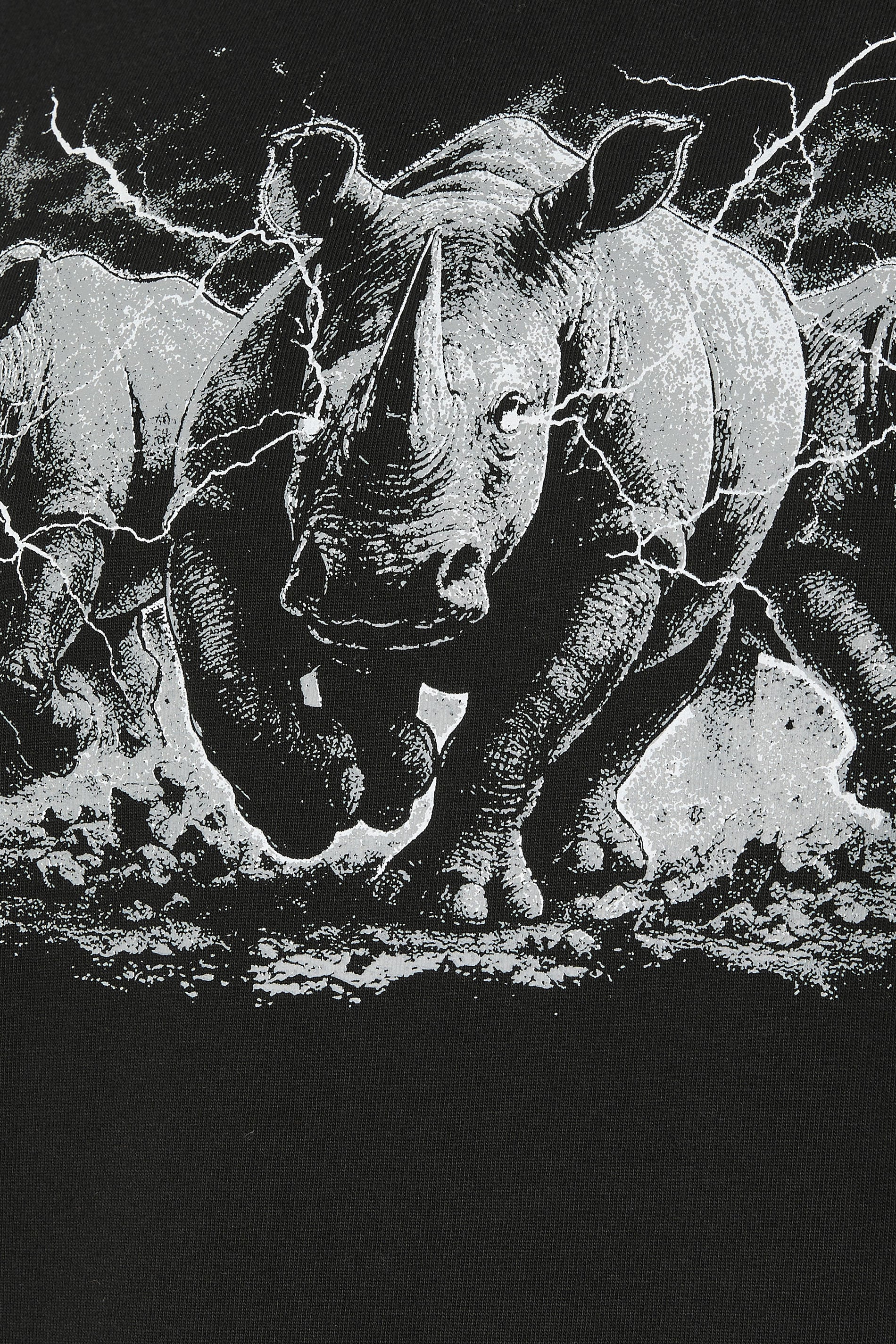 BadRhino Big & Tall Black Rhino Graphic T-Shirt | BadRhino 5