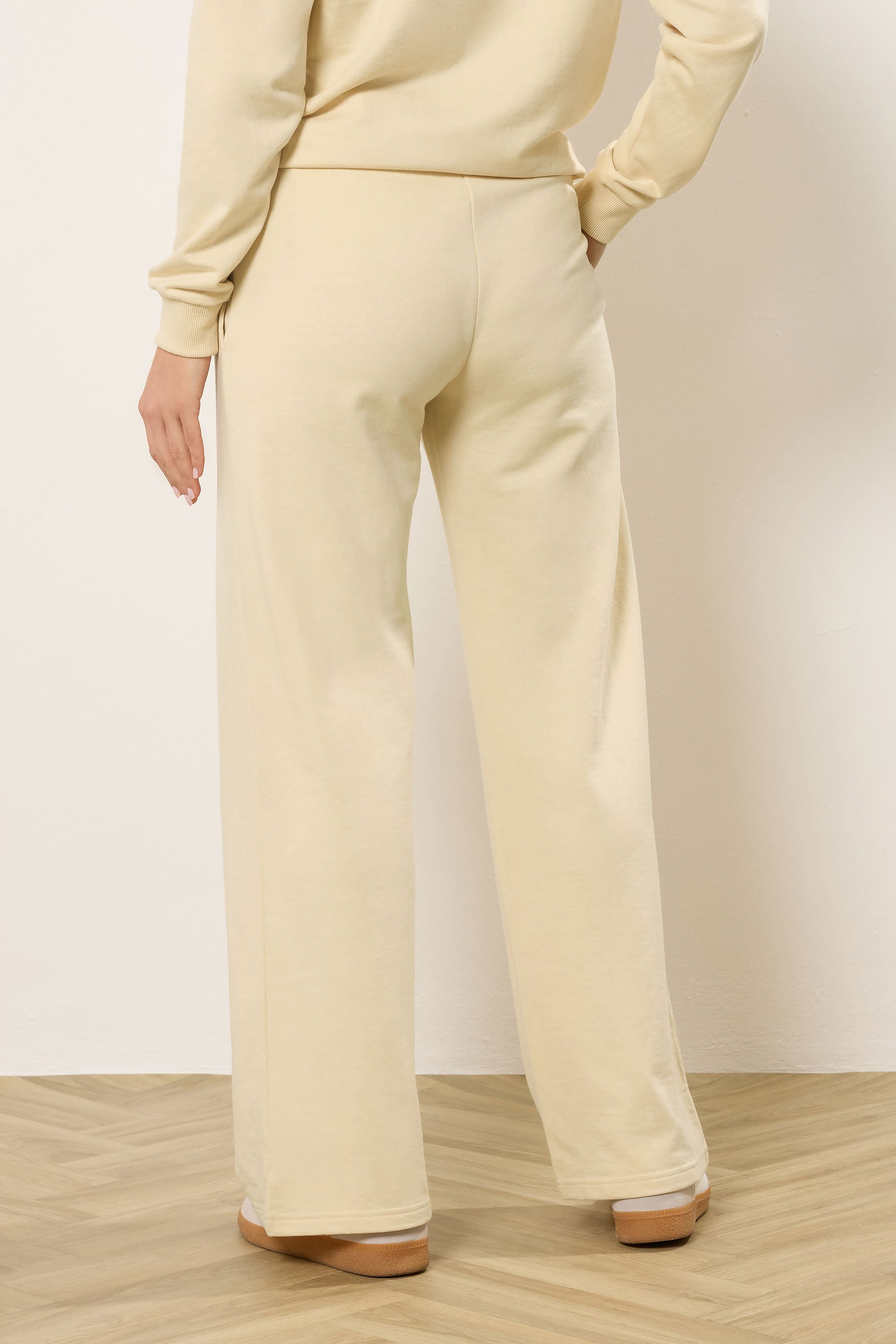 LTS Tall Women's Yellow Wide Leg Joggers | Long Tall Sally 4